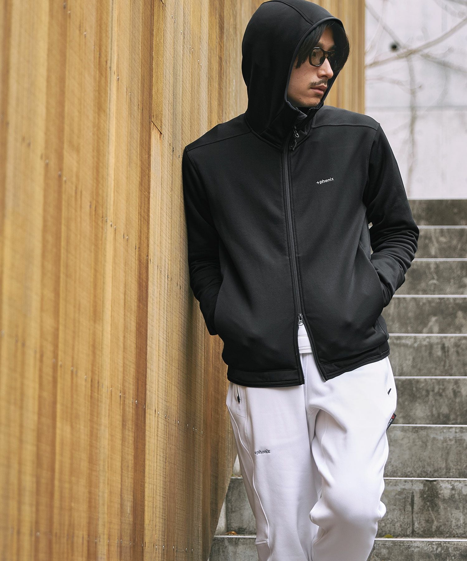 phenix(プラスフェニックス)POWER STRETCH ZIP UP HOODY パワー