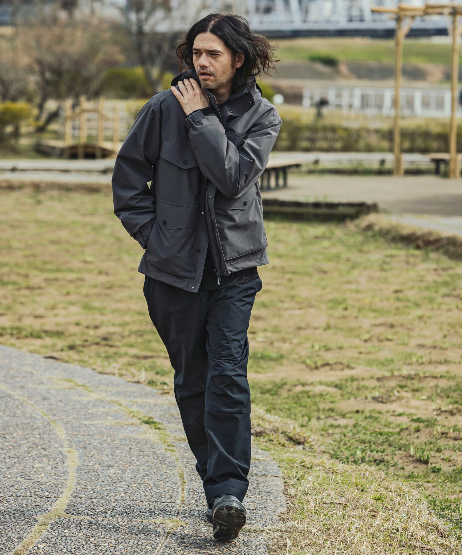 heve クラウドブルゾン ブラック HEVE クラウドブルゾン ブラック 【公式通販】