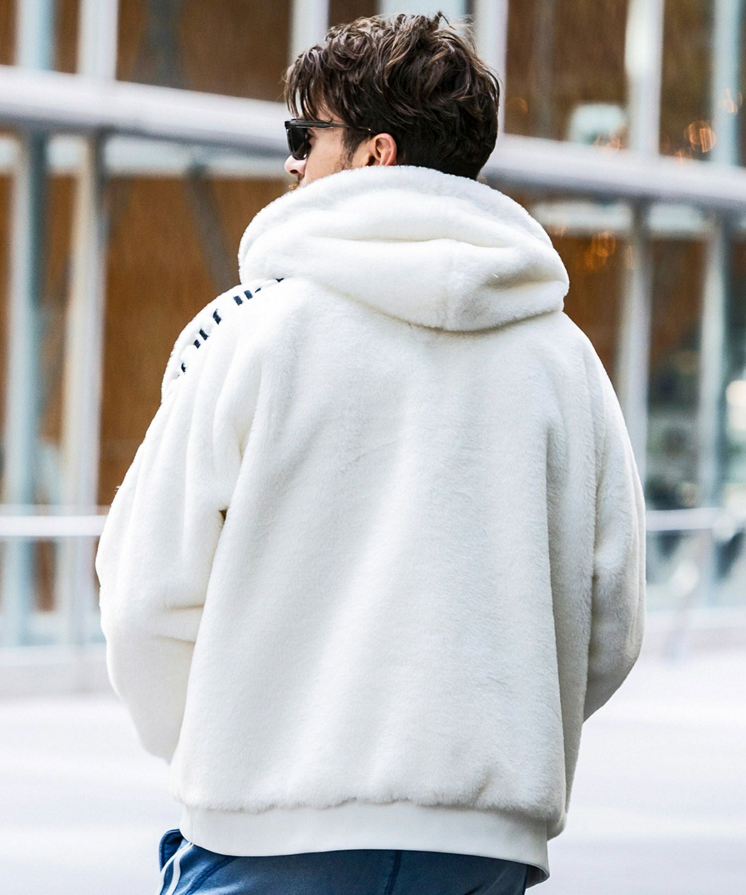 ウノピュウ　ファーマフラー BEAUTY＆YOUTH UNITED ARROWS マフラー フェイクファー マフラー