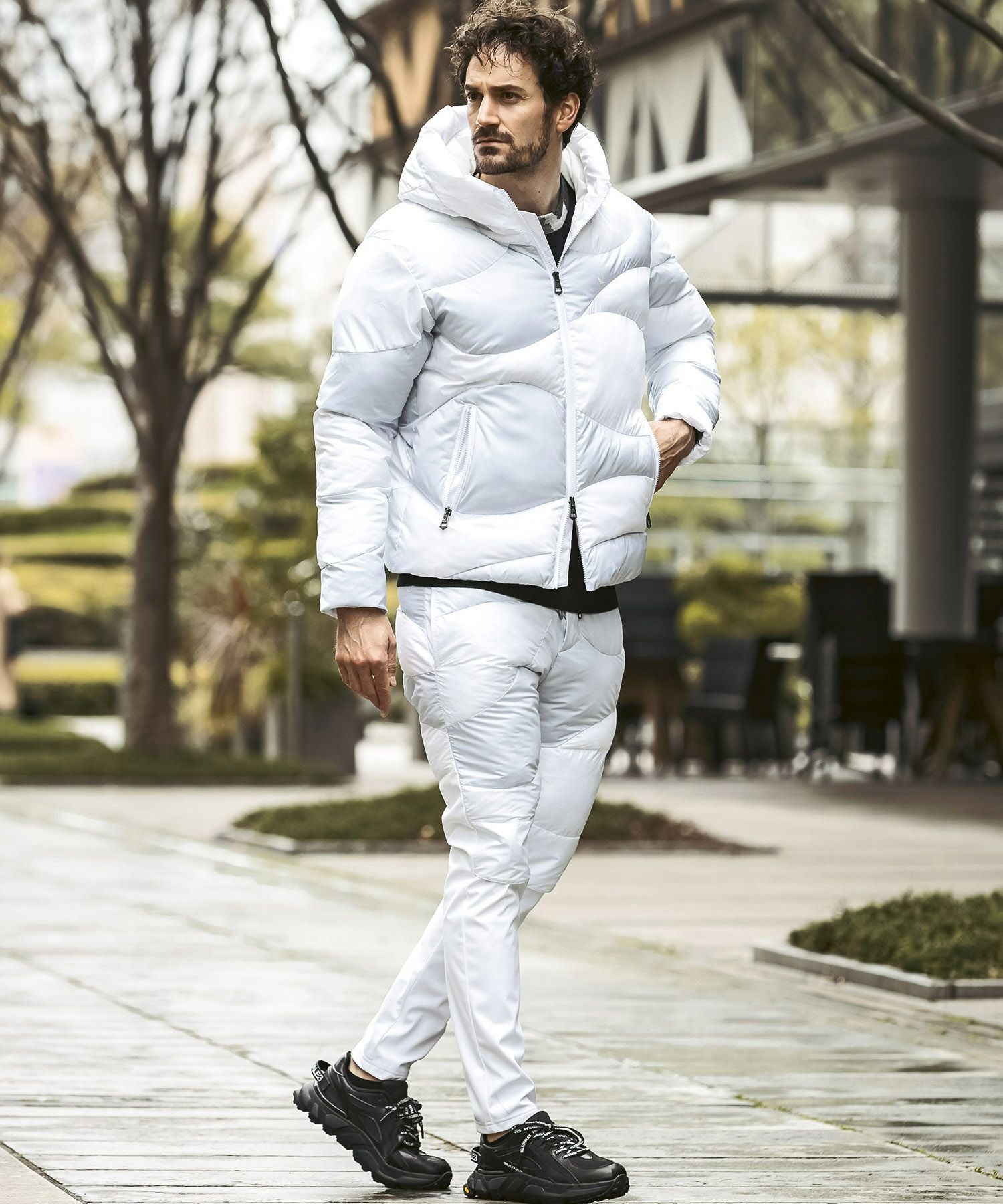 カモ柄中綿jacket. Carhartt WIP（カーハートワークインプログレス） カーハート