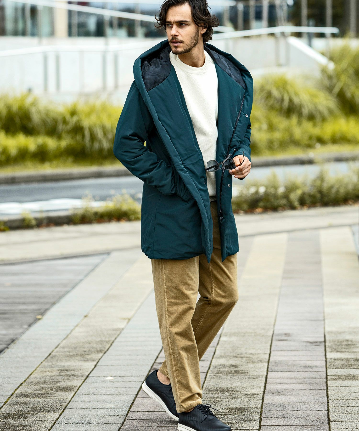 180059 現状品 AKM エイケイエム ギミックメリタリーパンツ M コットン メンズ [1000021827456] SWING EASY PANTS (DOUBLE)（その他パンツ）｜AKM（エイケイエム）の