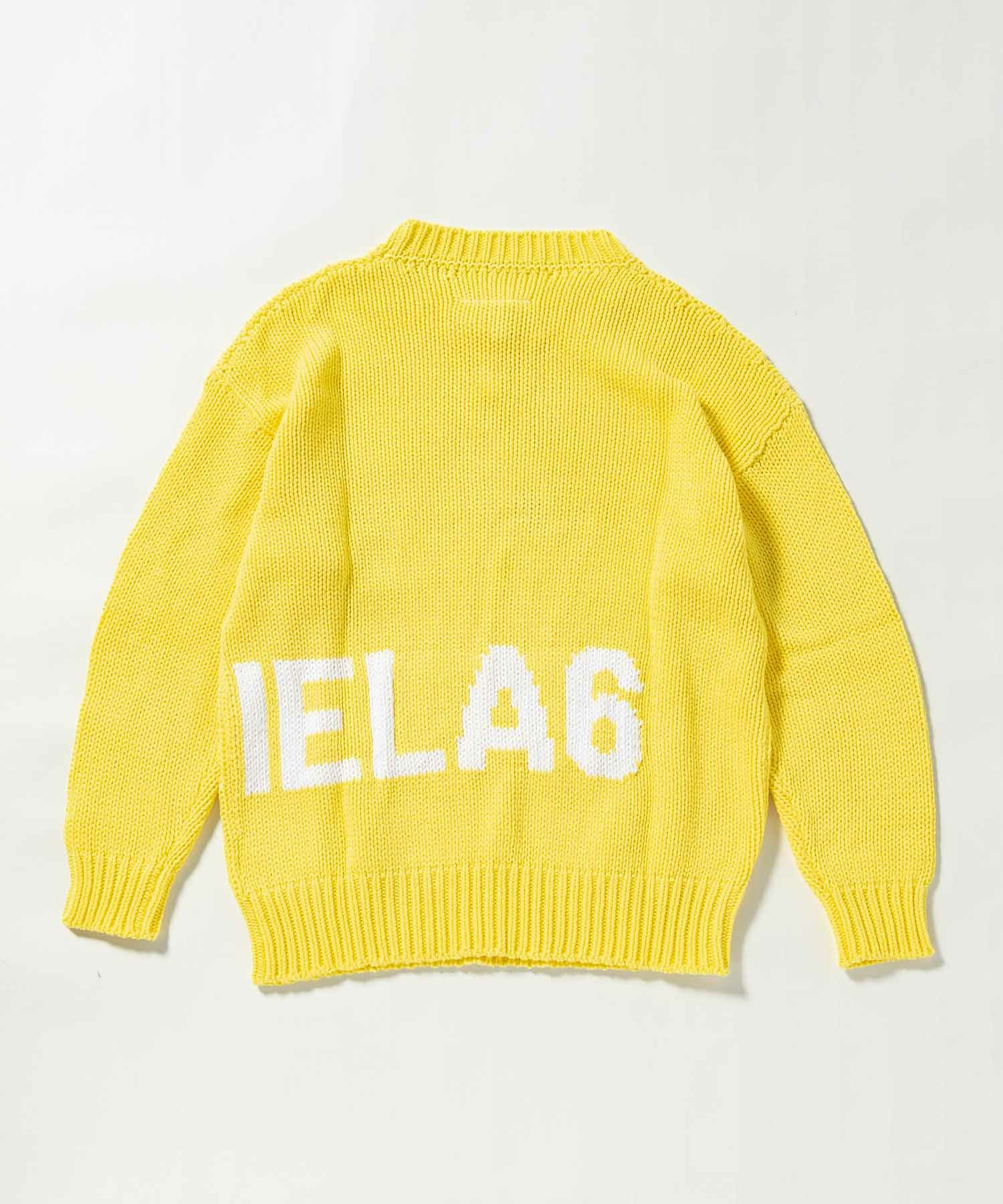 未使用級 メゾンマルジェラ オーバーサイズ リバースニットセーター イエロー MM6 Maison Margiela(エムエム6 メゾン マルジェラ) Kids & Junior
