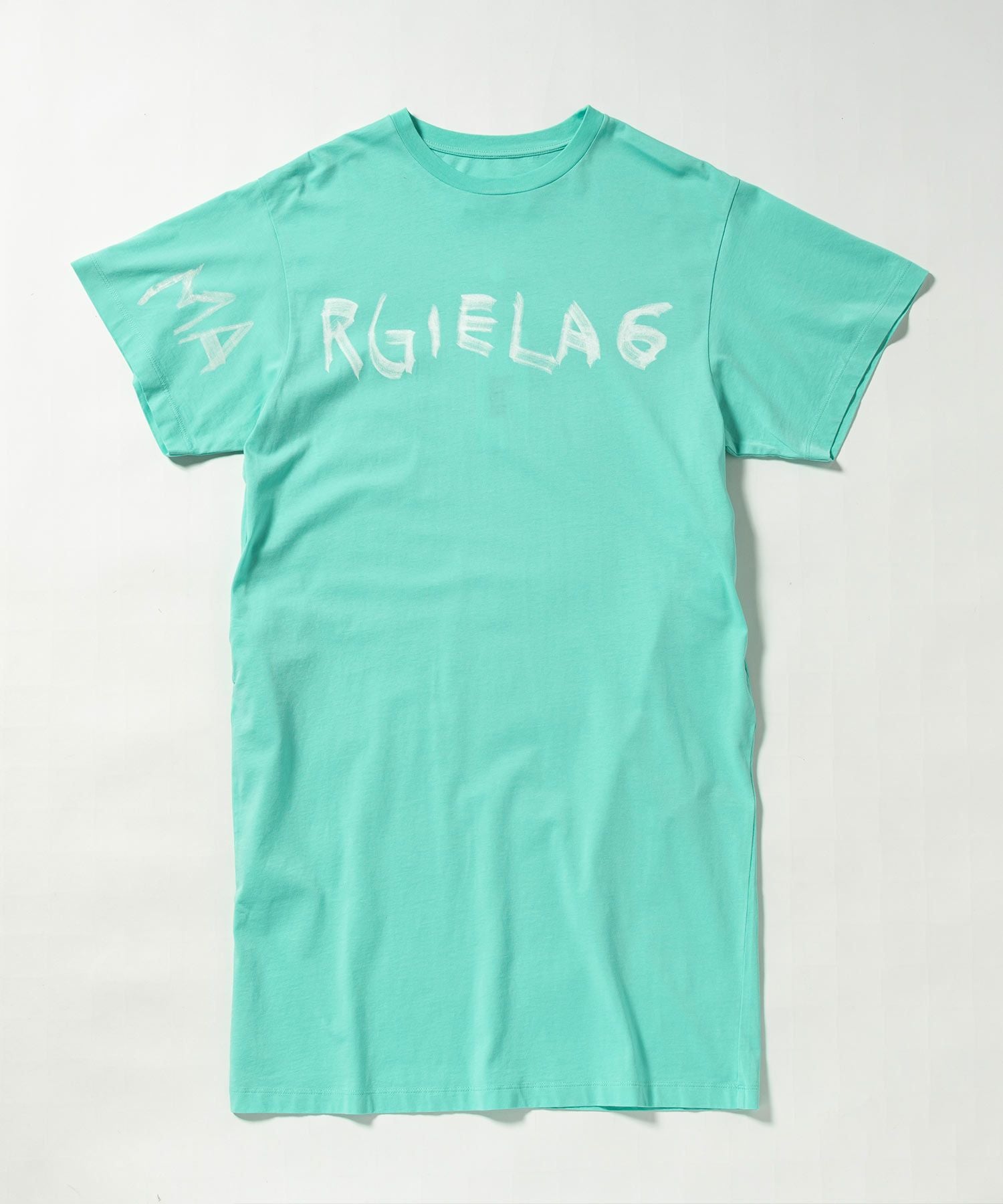 MM6 マルジェラ　ベージュ キッズTシャツ ロゴ 大人もOK！16Y MM6 KIDS エムエムシックス メゾンマルジェラ キッズ Tシャツ【1枚単品