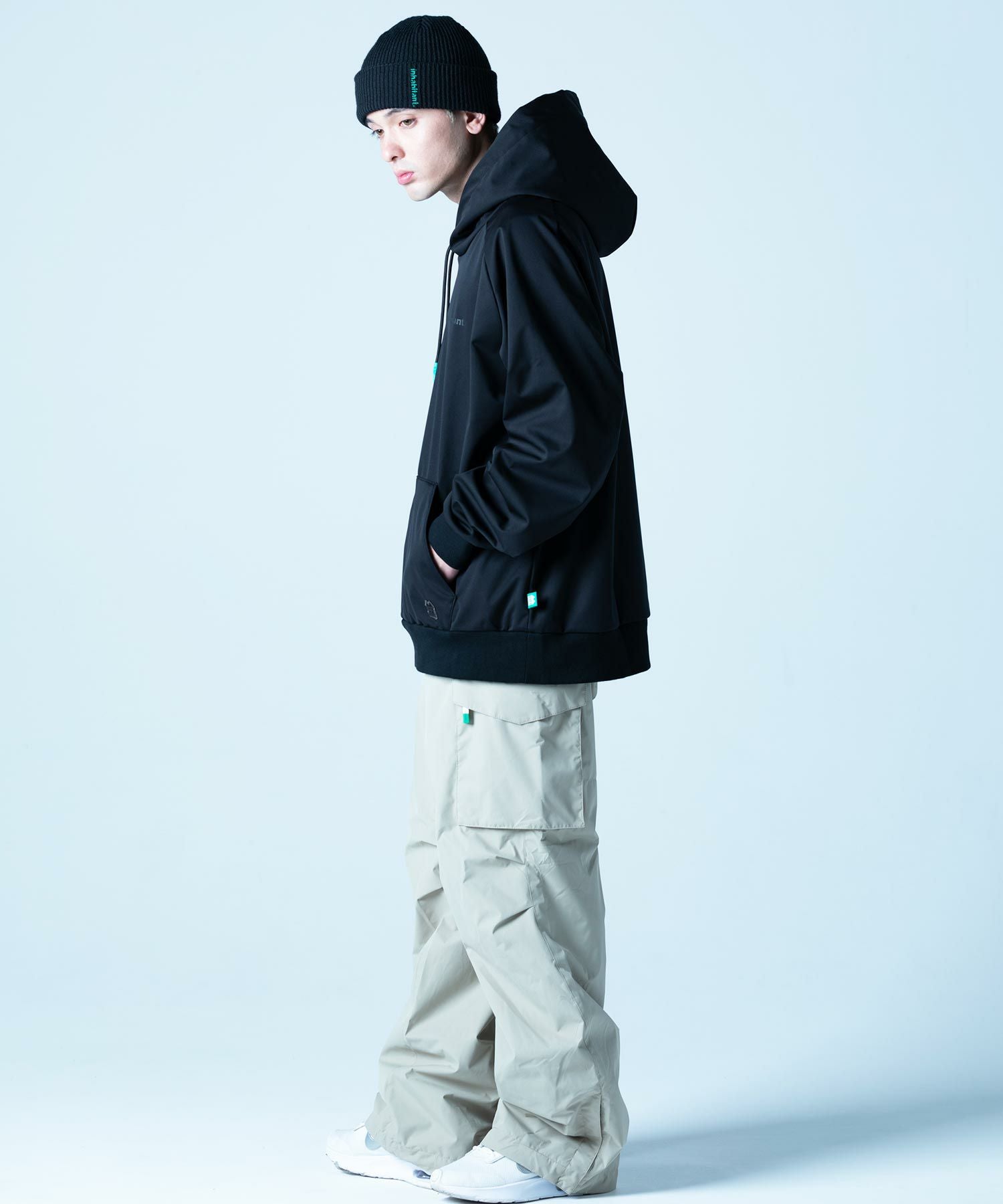 インハビタント　スノーボード向け撥水パーカー inhabitant（インハビタント） WATER-REPELLENT PULL PARKA ウォーター