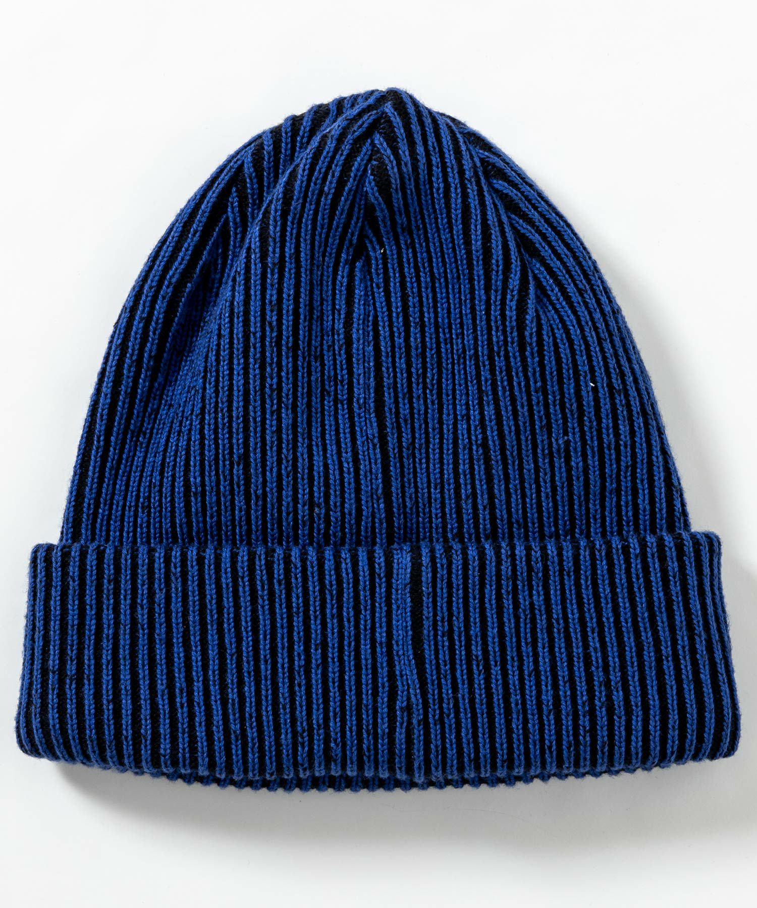 美品 45R✨45rpm インディゴ リネン ニット帽 キャップ Rボタン MENS】inhabitant LOGO KNIT CAP インハビタントロゴニットキャップ