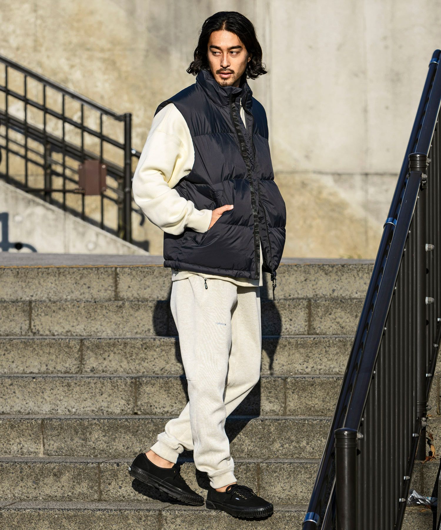 phenix(プラスフェニックス)QUILTING DOWN VEST キルティング ダウン