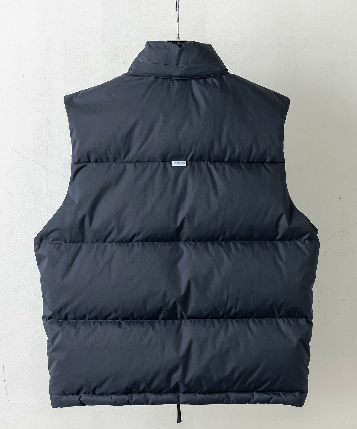 タグ付き　Plum ダウンベスト　フロントジップ　キルティングデザイン　38 SOLDOUT】Gymphlex ジムフレックス レディース ナイロン ダウン
