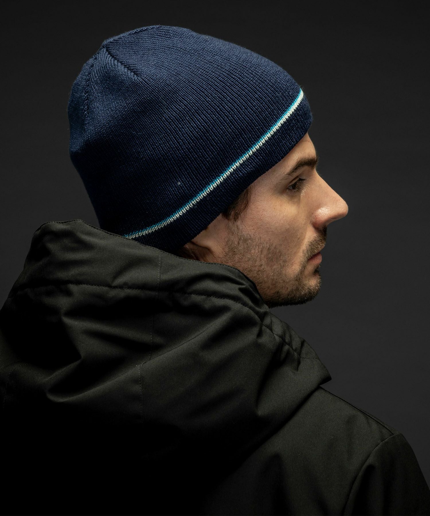 phenix(フェニックス)Double Line Beanie ダブルラインニットハット