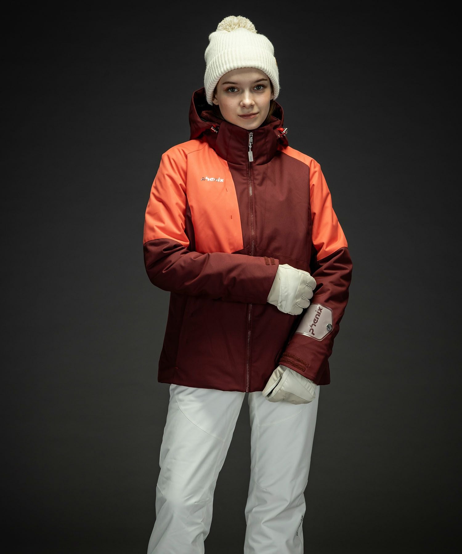 phenix(フェニックス)Asymmetry Bicolor Jacket アシンメトリーバイ
