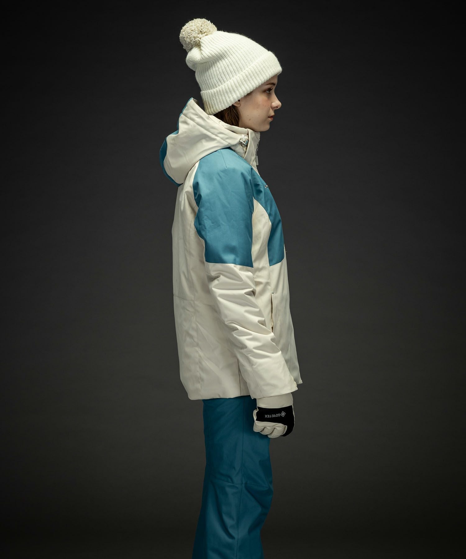 phenix(フェニックス)Asymmetry Bicolor Jacket アシンメトリーバイ