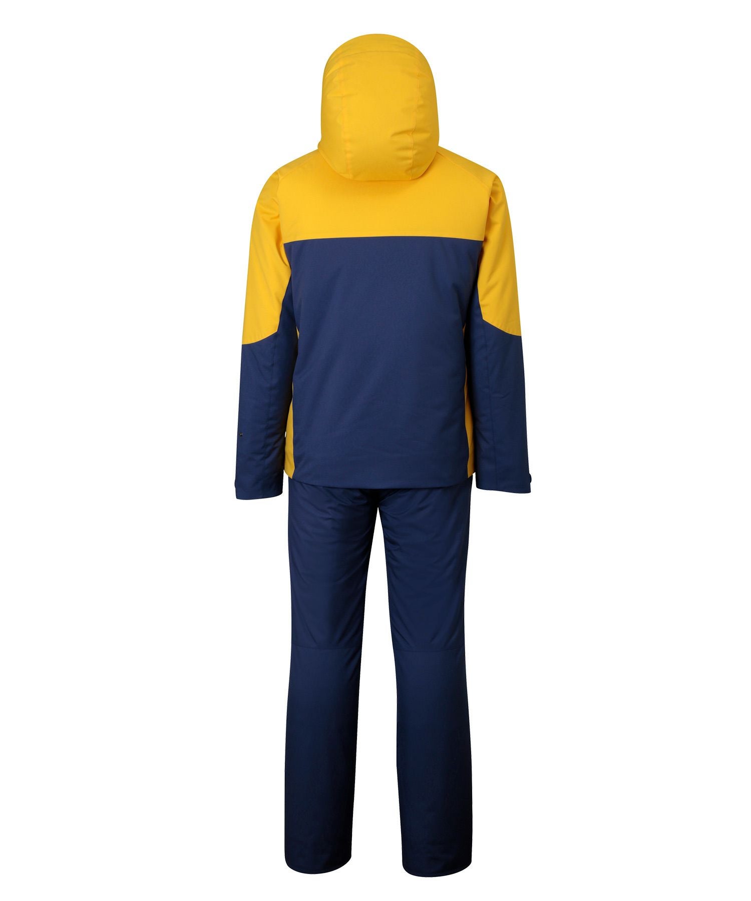 美品△ フェニックス ファブリス スキーウェア ネイビーブルー 紺 イエロー 黄 phenix(フェニックス)Color Block Two-piece カラーブロックツーピース