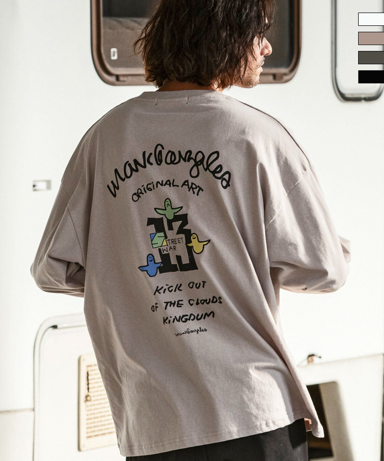Marc Gonzalez オリジナルアート Tシャツ スケートボーダーお洒落！ 公式】Mark Gonzales(マークゴンザレス)｜SHIFFON公式オンラインショップ