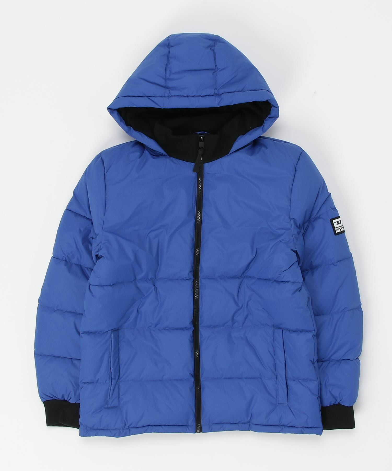 DIESEL メタリック バックロゴ ダウンジャケット XS DIESEL - DIESEL メタリック バックロゴ ダウンジャケット XSの通販 by