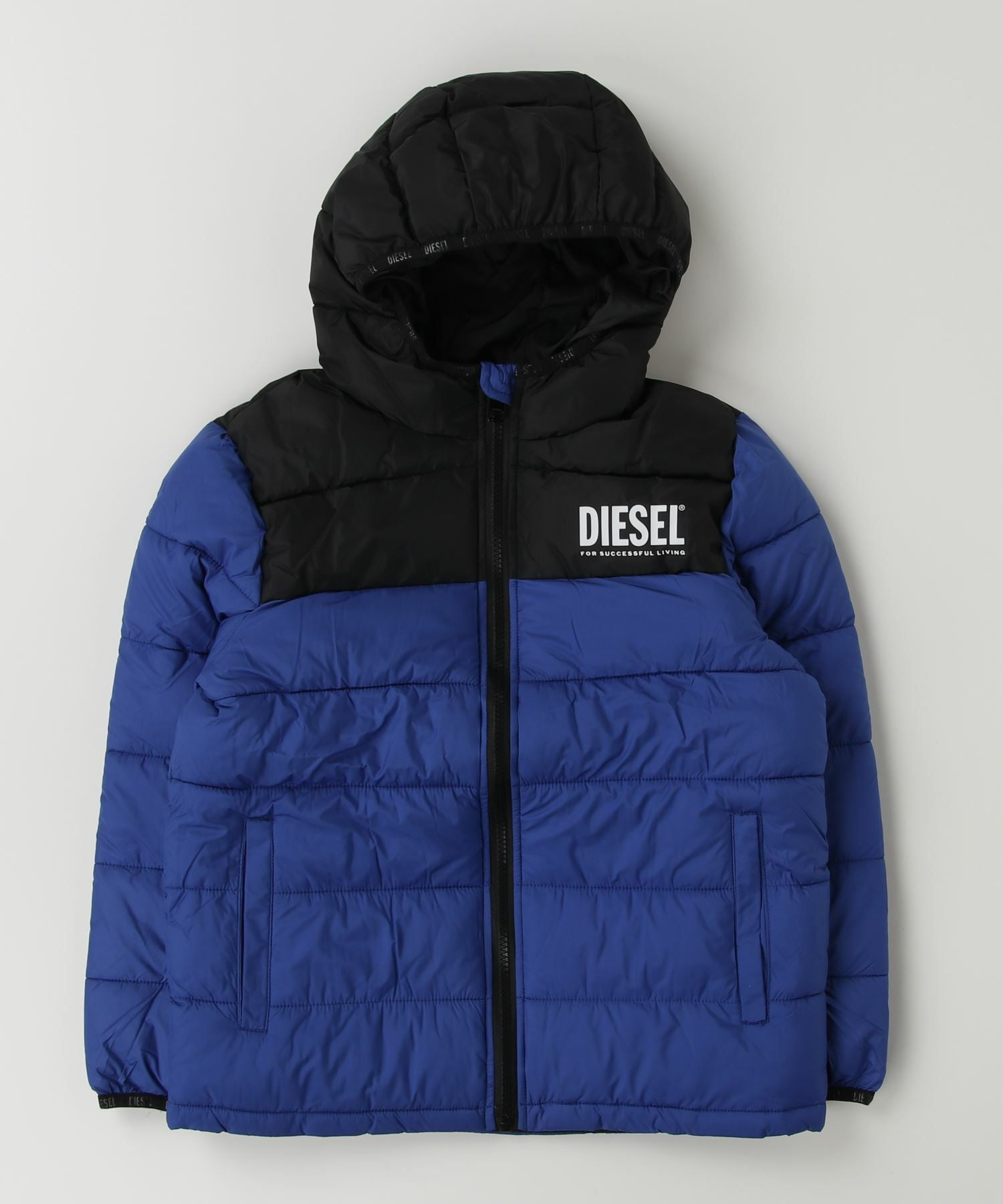 DIESEL ONLY THE BRAVE ダウンジャケット 青 楽天市場】8652新品☆ディーゼル DIESEL☆腕ロゴダウンジャケットK253