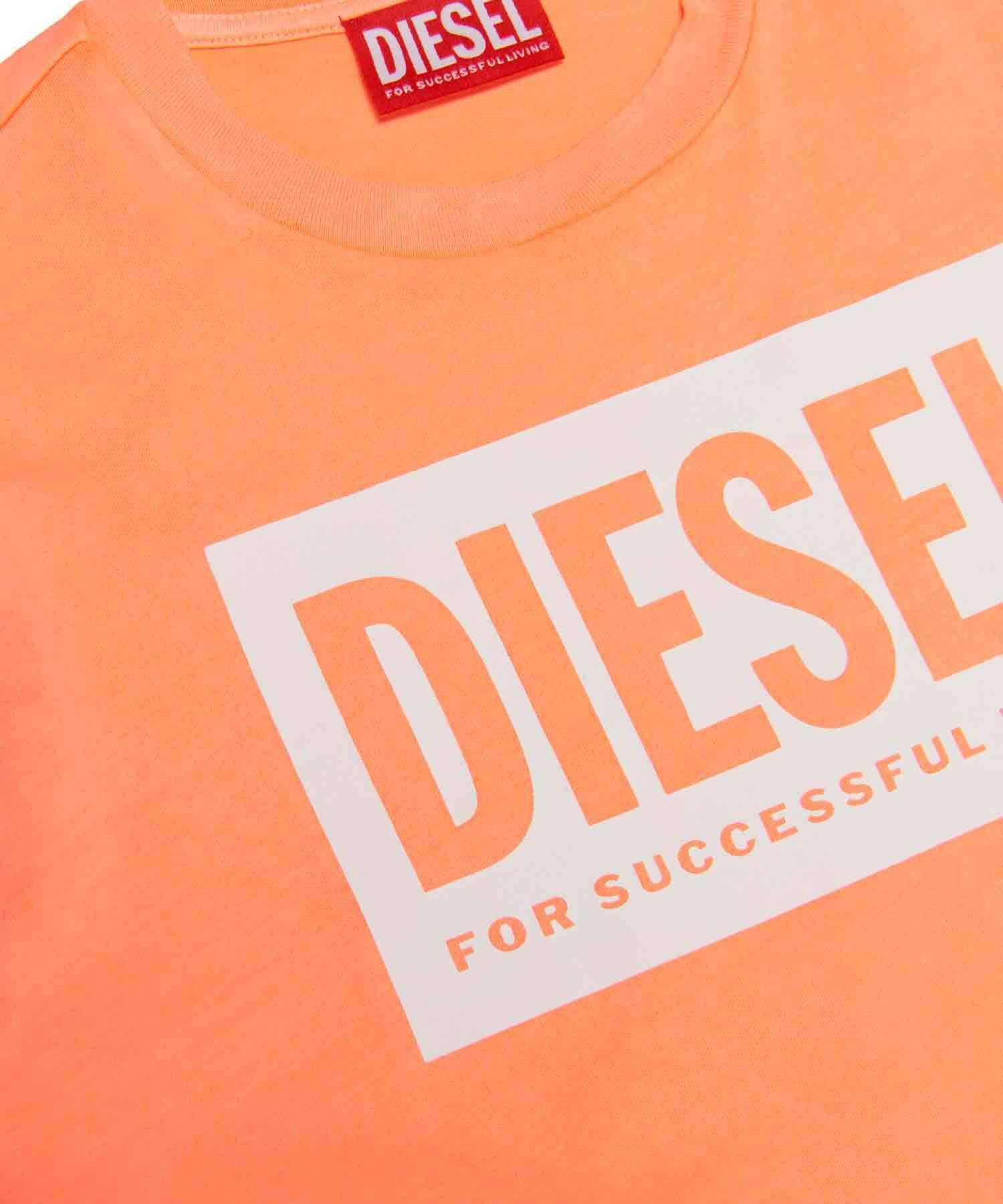 DIESEL(ディーゼル)Kids & Junior ブランドロゴ半袖Tシャツカットソー 