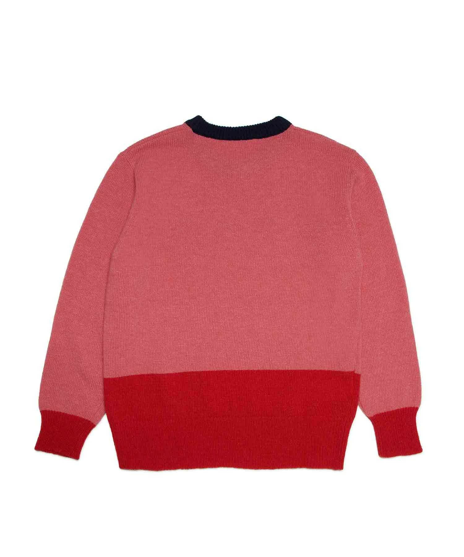 MARNI マルニ　長袖トップス　カットソー　ブルゾン　赤　40 クルーネック MARNI (マルニ) 裏毛 ミニロゴ クルーネック トレーナー 【春夏新作
