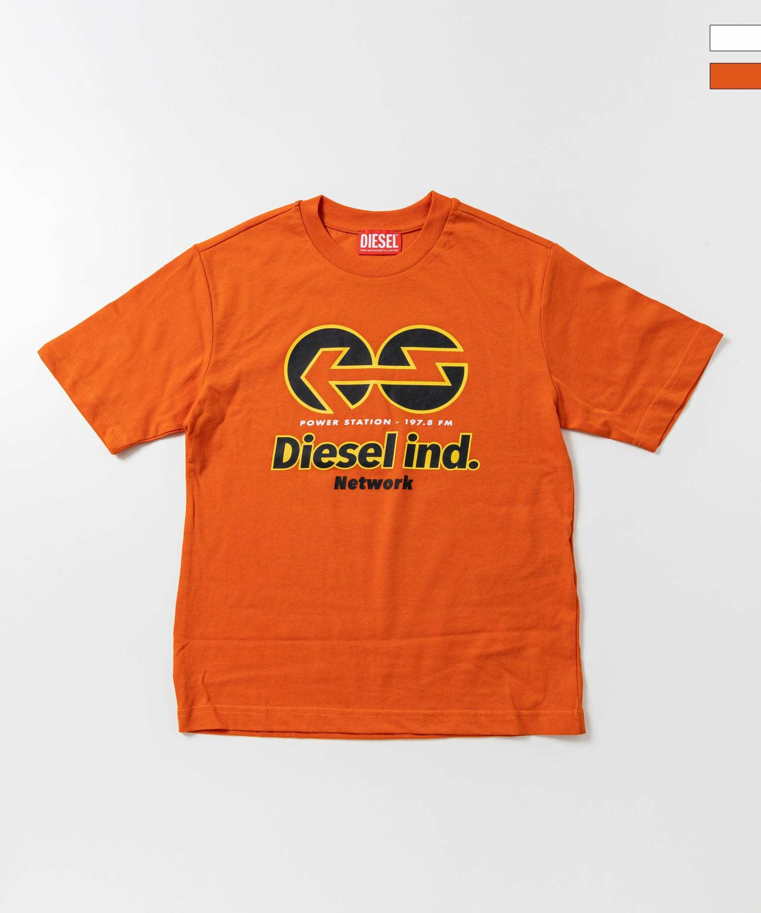 DIESEL(ディーゼル)Kids & Junior ブランドロゴ半袖Tシャツカットソー