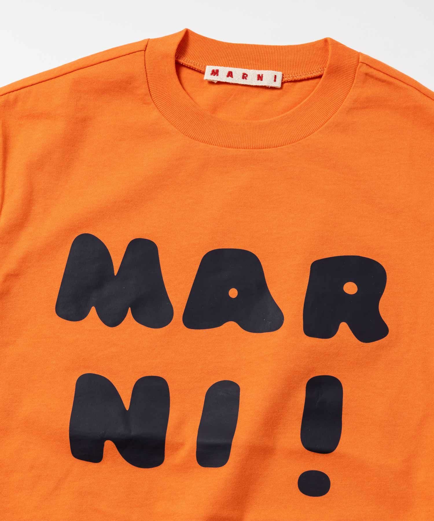 MARNI（マルニ）Kids & Junior ブランドロゴ半袖Tシャツカットソー