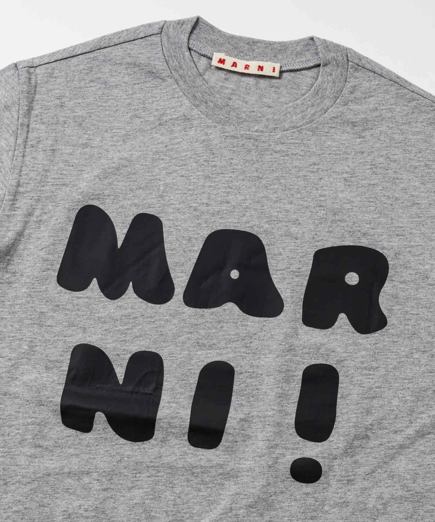 MARNI（マルニ）Kids & Junior ブランドロゴ半袖Tシャツカットソー