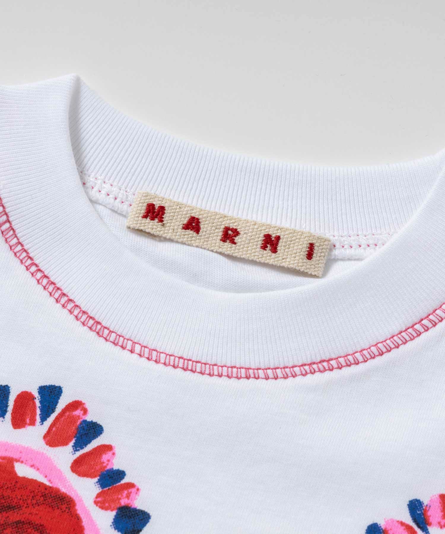 MARNI（マルニ）Kids & Junior グラフィック半袖Tシャツカットソー 