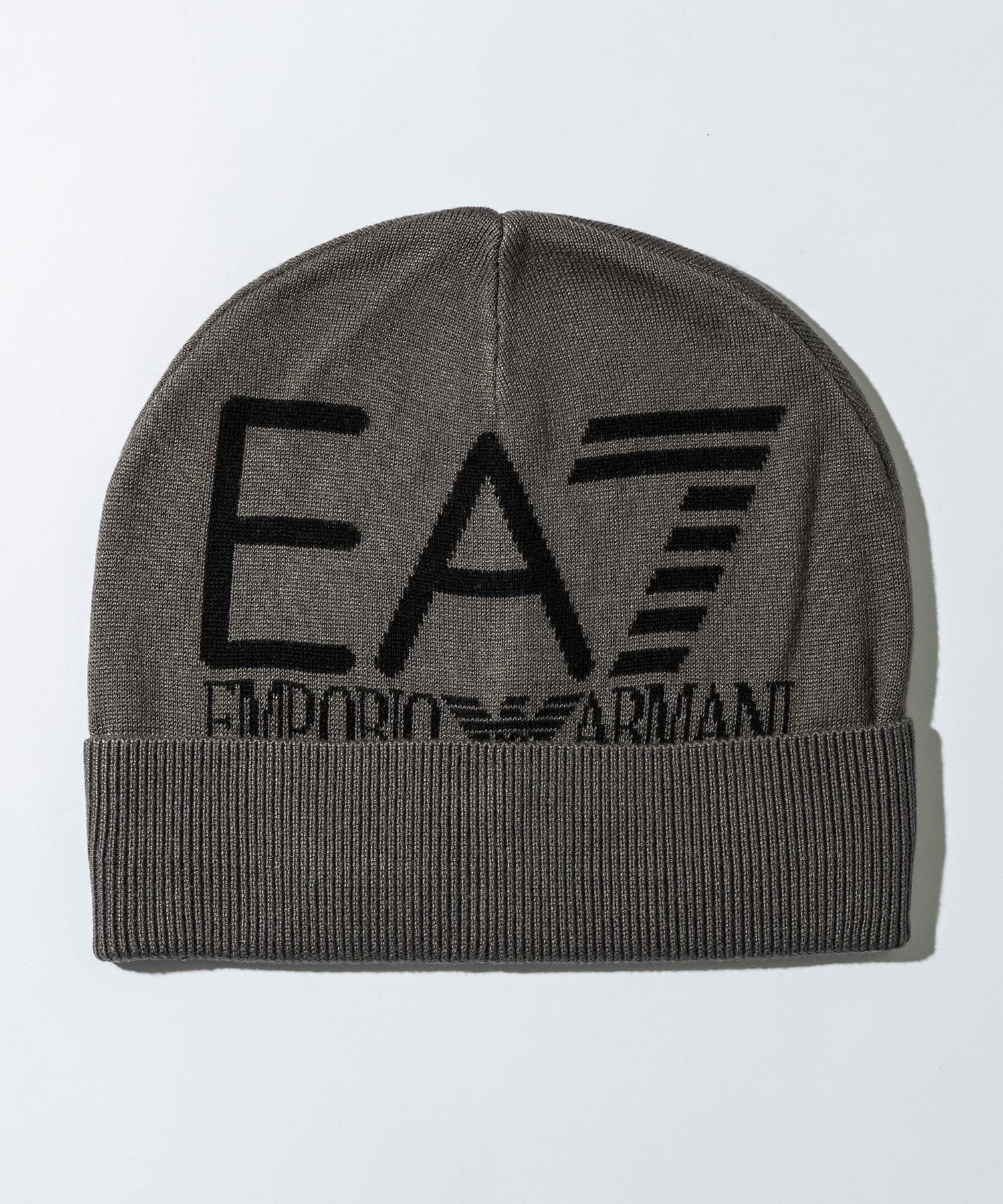 EMPORIO ARMANI EA7(イーエーセブン)ロゴビーニー/ニット帽/ニット