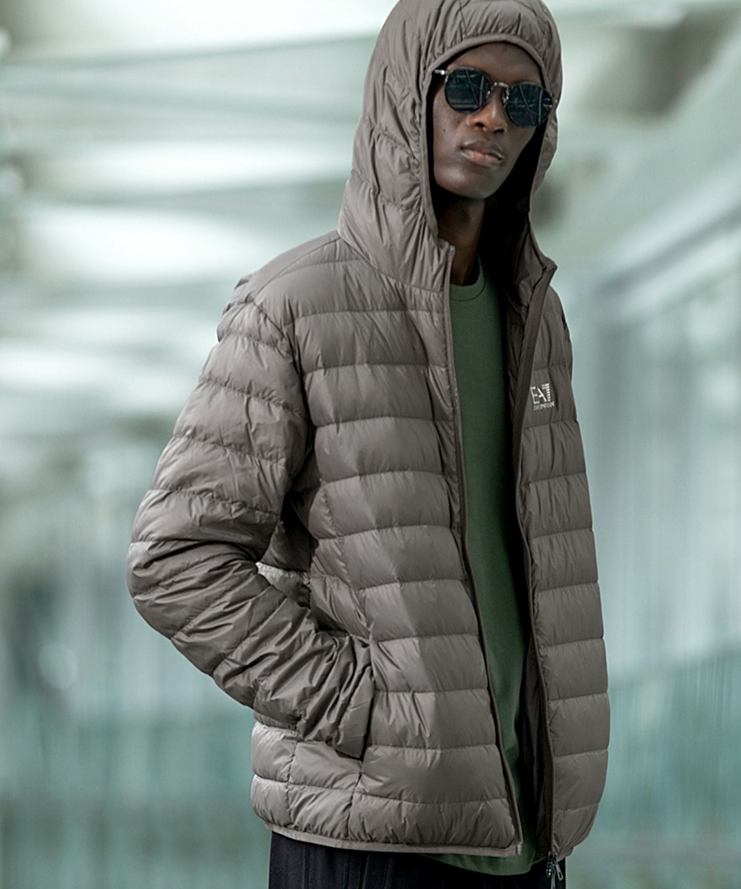 EMPORIO ARMANI EA7 ライトダウン EA7 EMPORIO ARMANI エアセッテ エンポリオアルマーニ ライトダウン