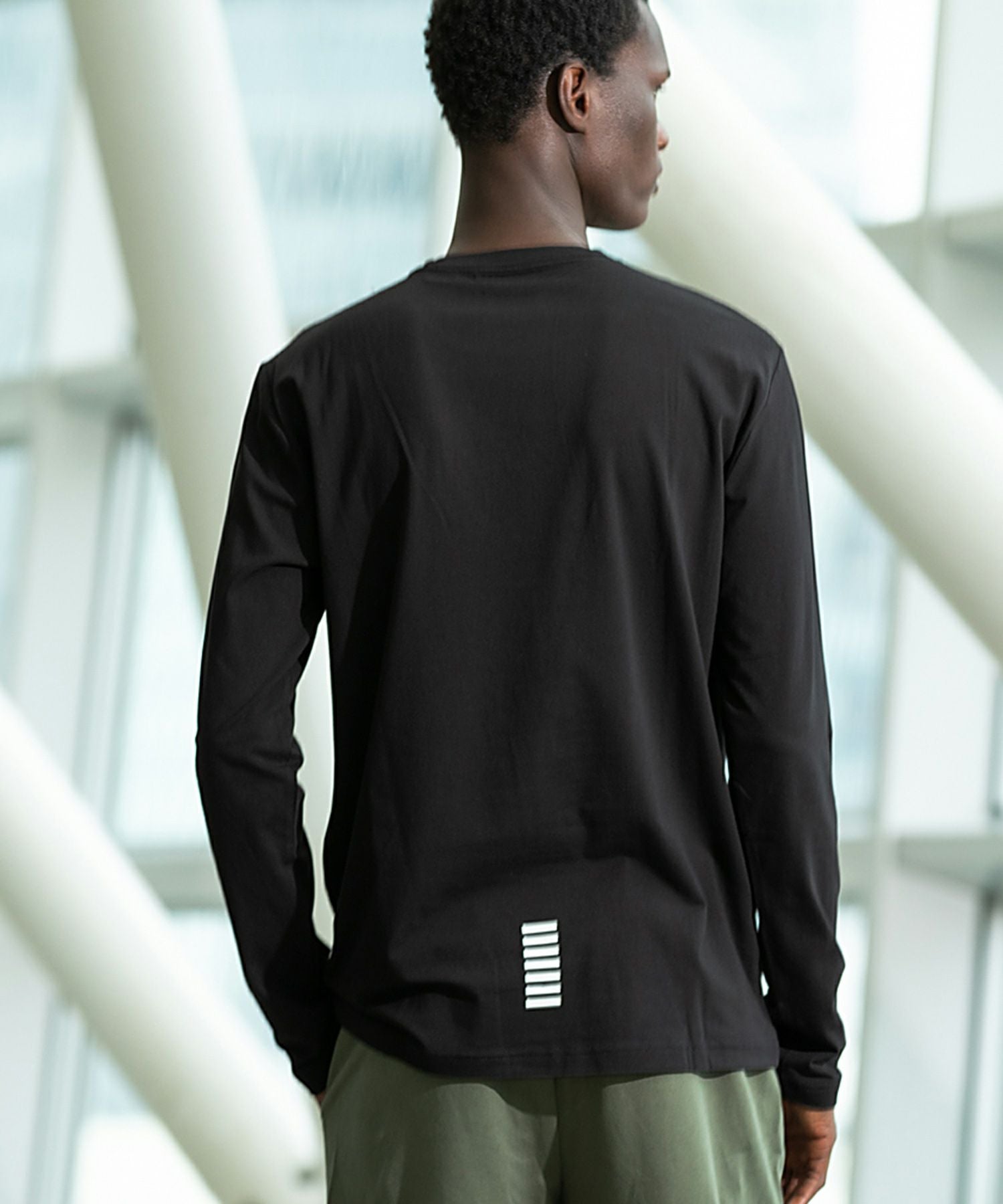 EMPORIO ARMANI EA7(イーエーセブン)ロングTシャツ/長袖/ロゴ/クルー