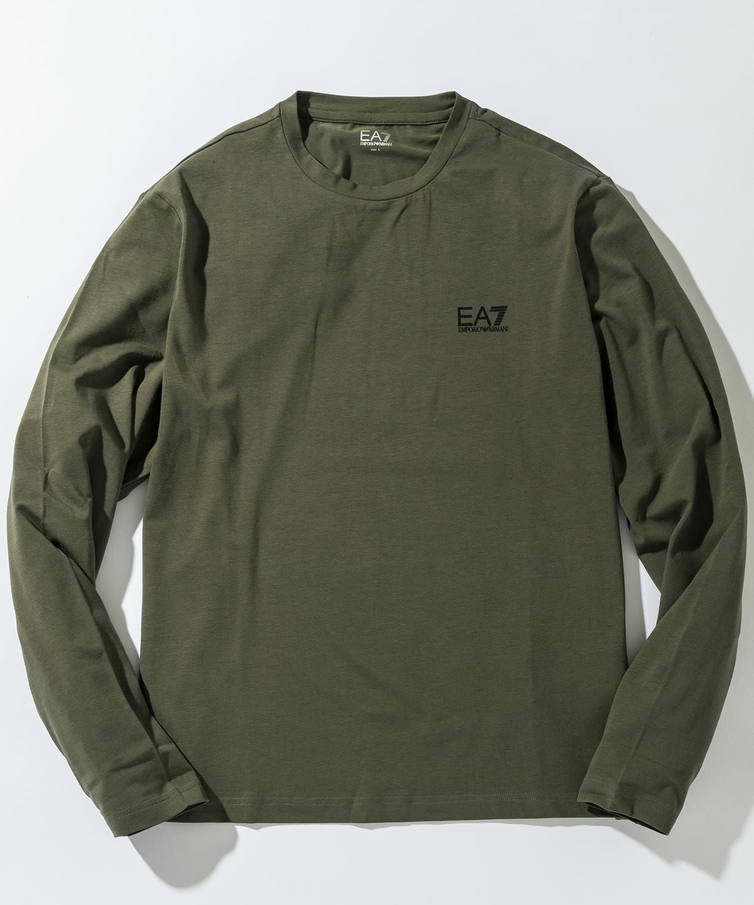 EMPORIO ARMANI EA7(イーエーセブン)ロングTシャツ/長袖/ロゴ/クルー