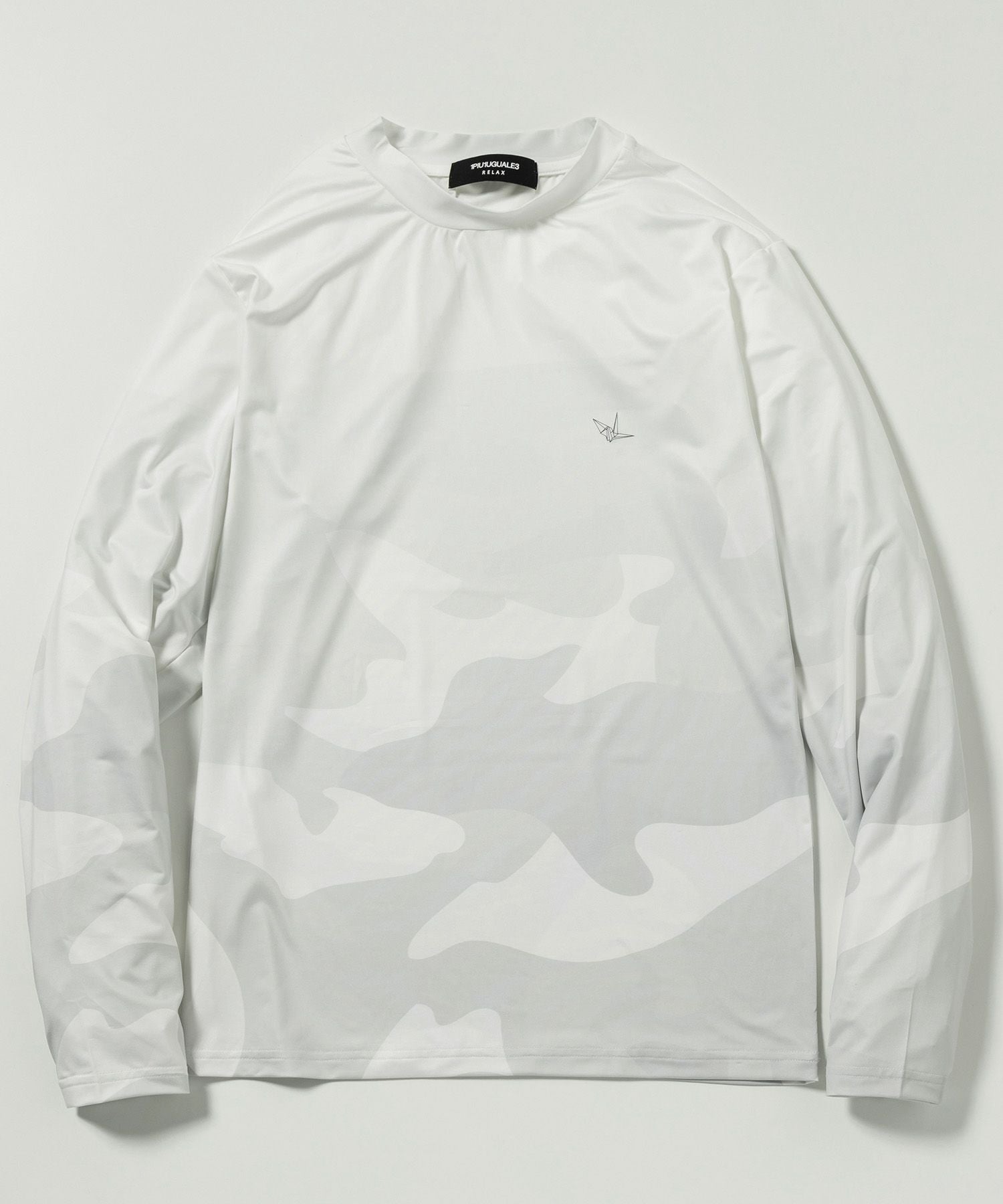 ■送料無料■1PIU1UGUALE3　長袖　モックネック　サイズ6　XL　美品 1PIU1UGUALE3 RELAX(ウノピゥウノウグァーレトレ リラックス