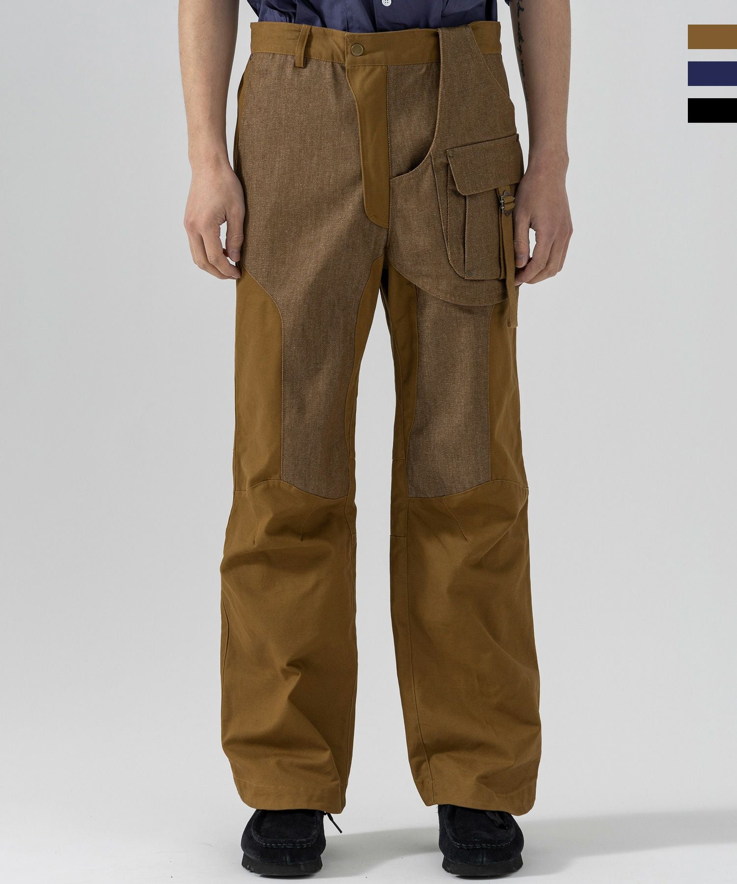 D.Nart.Ampta(ディー・ナート・アンプタ)Layered Work pants/ロング 