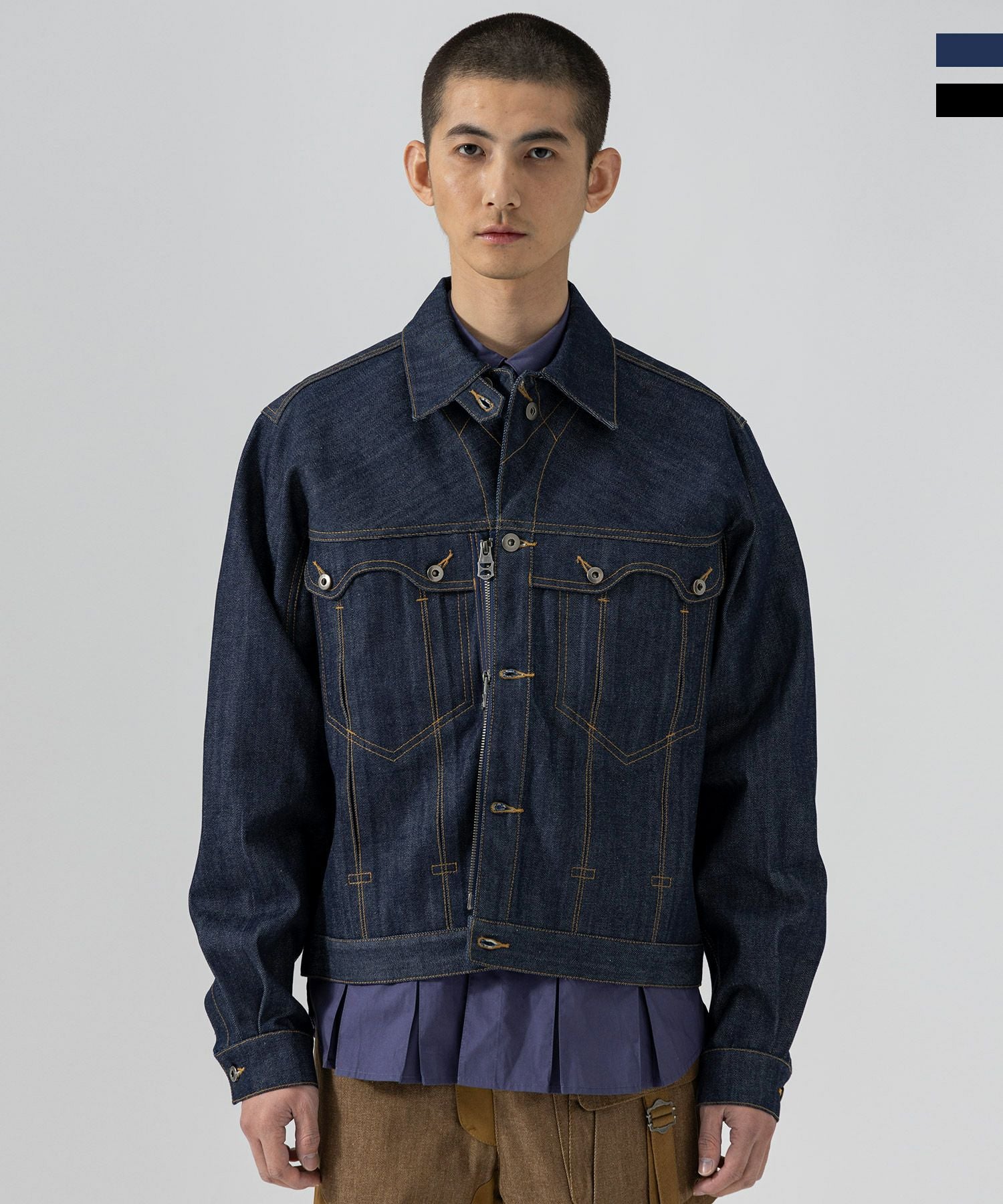 ナゴンスタンス　デニムジャケット D.Nart.Ampta(ディー・ナート・アンプタ)Denim Jacket/デニム