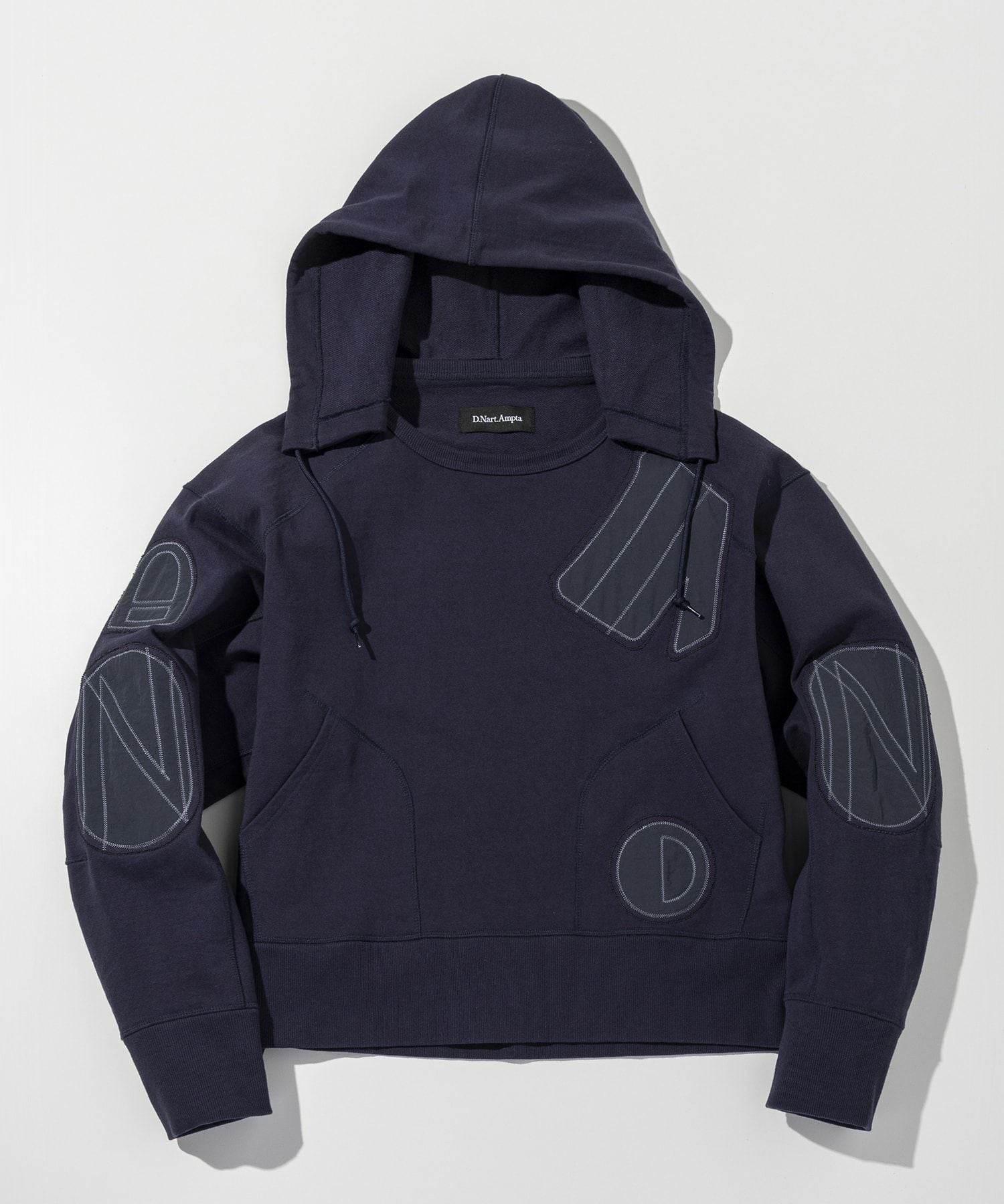 D.Nart.Ampta(ディー・ナート・アンプタ)Patch Work Hoodie/スウェット 