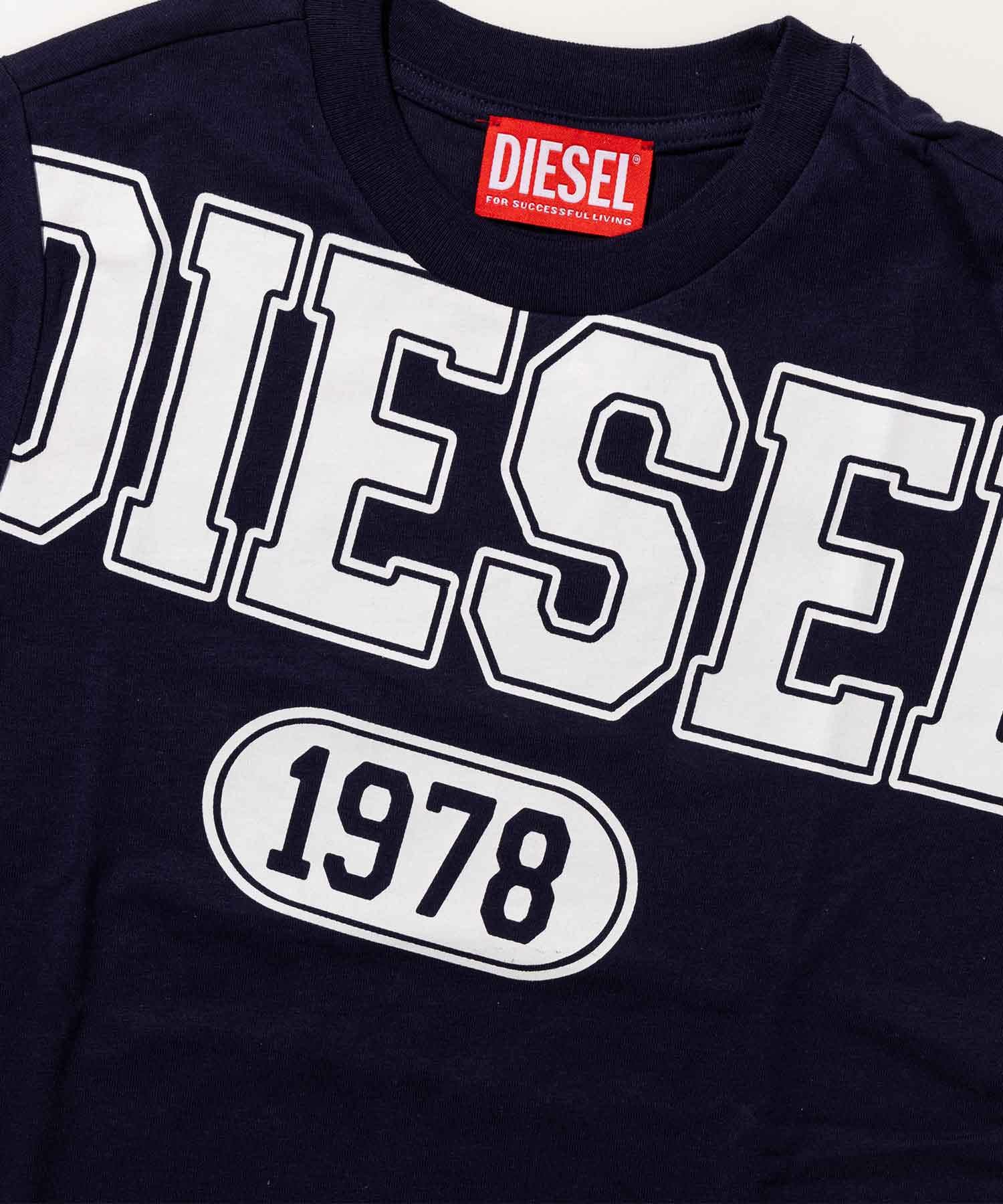 DIESEL(ディーゼル)Kids & Junior ブランドロゴ半袖Tシャツカットソー