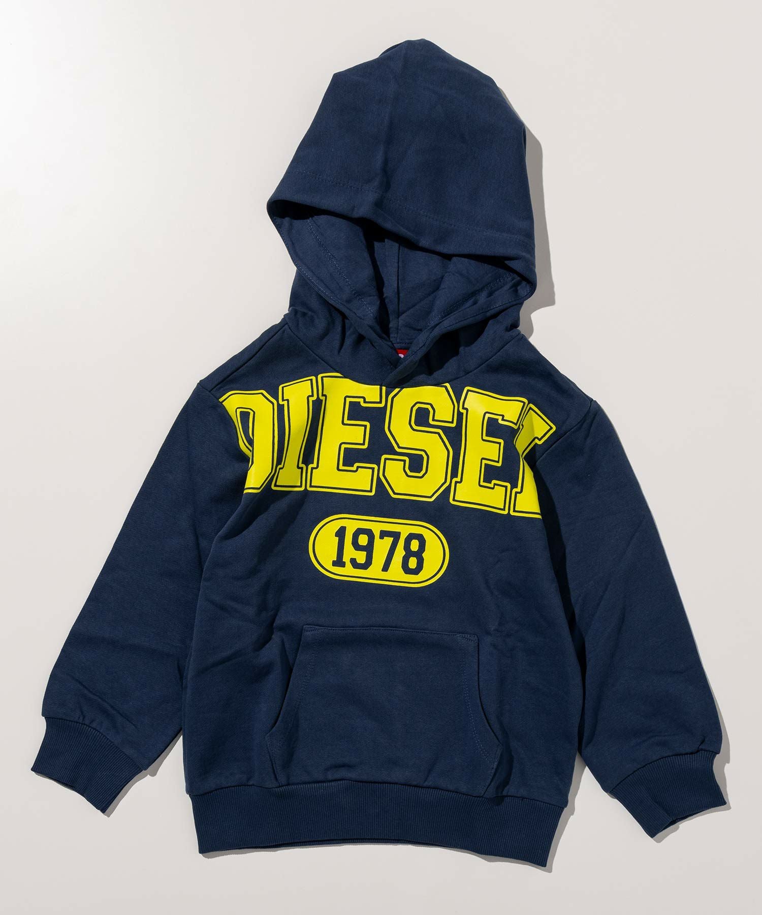 DIESEL(ディーゼル)Kids & Junior ブランドロゴフーディーパーカープル