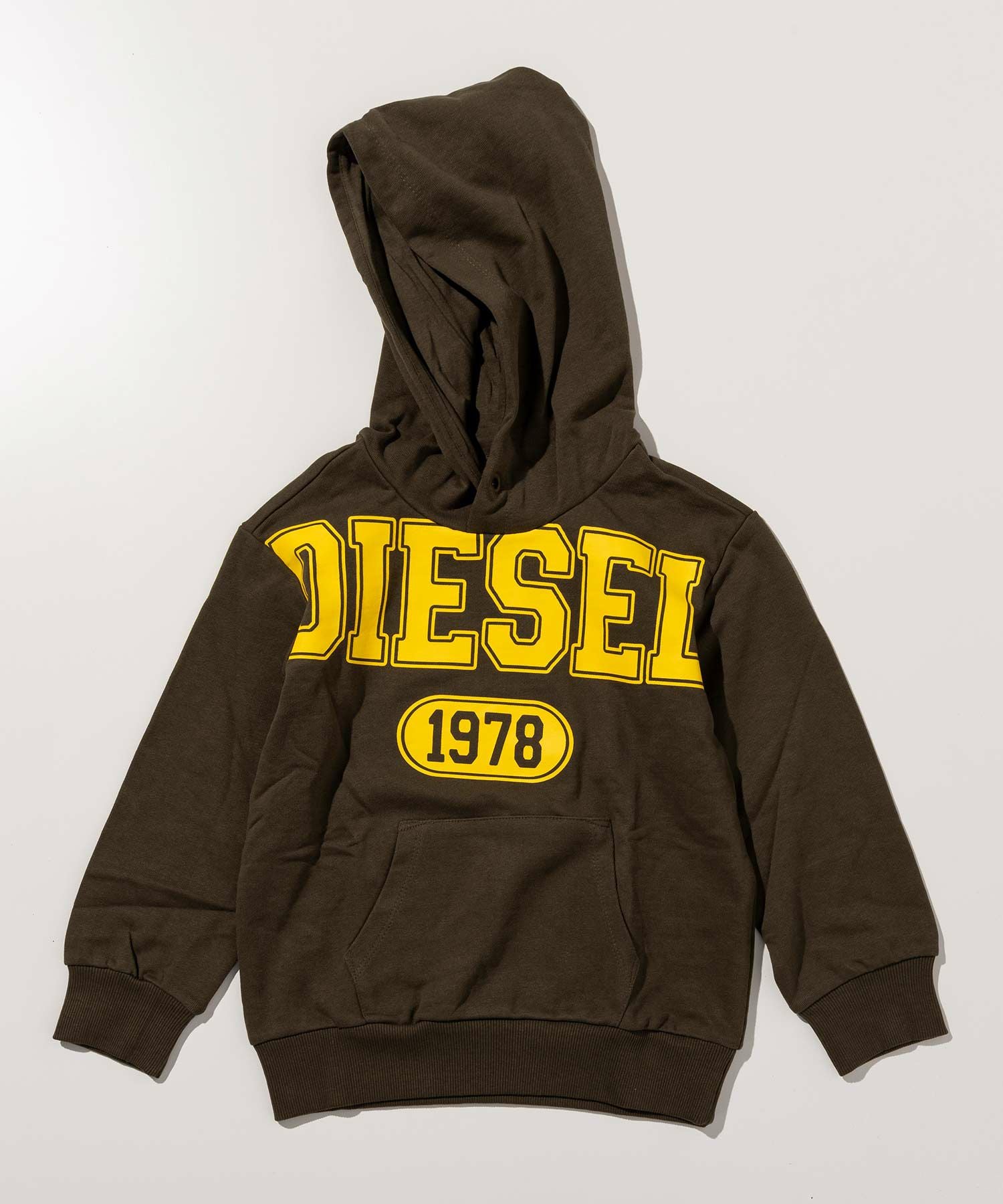 DIESEL(ディーゼル)Kids & Junior ブランドロゴフーディーパーカープル