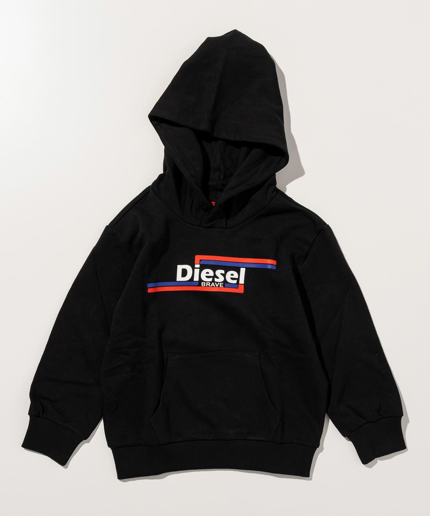 DIESEL(ディーゼル)Kids & Junior ブランドロゴフーディーパーカープル