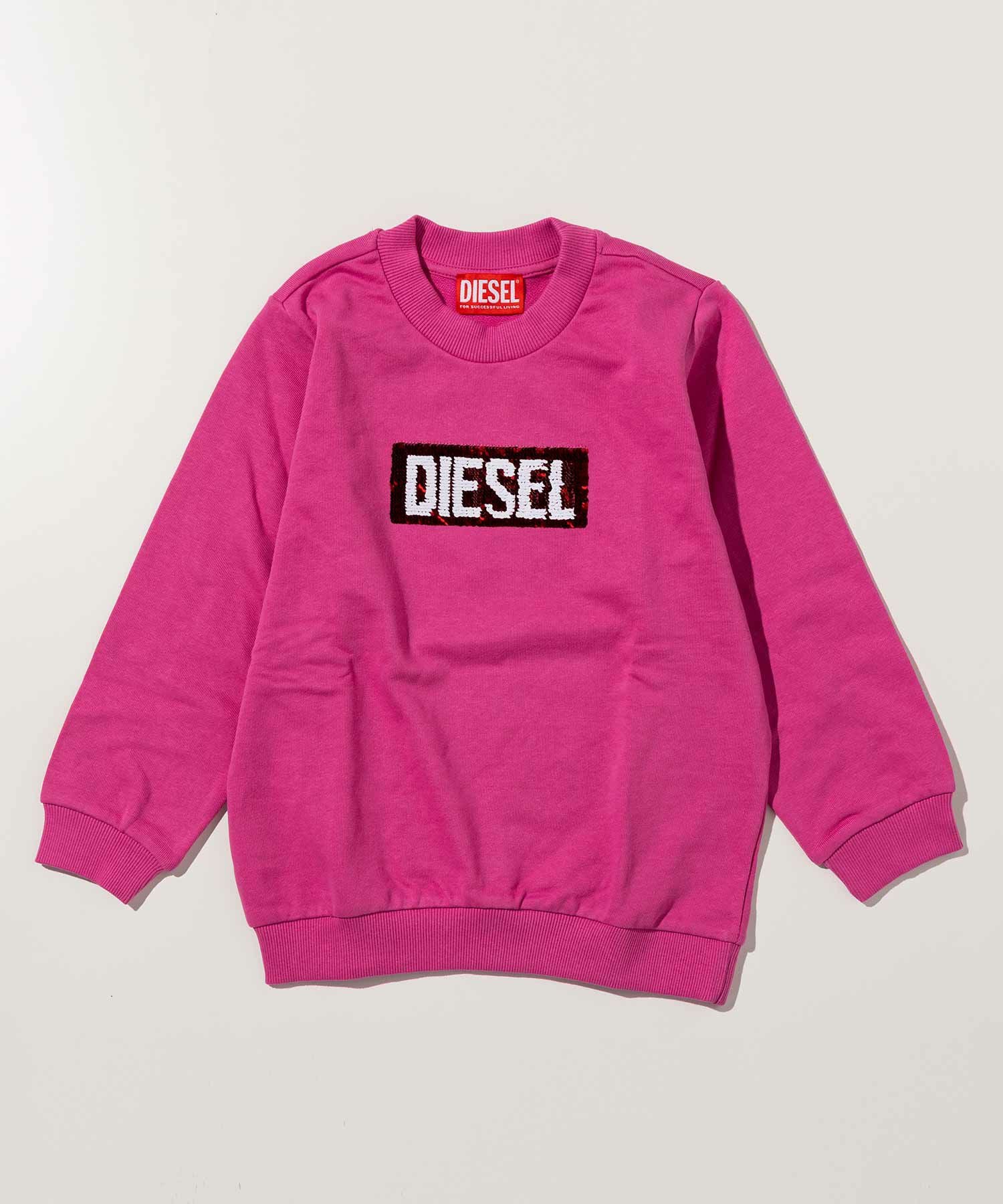 DIESEL(ディーゼル)Kids & Junior ブランドロゴスウェットプルオーバー