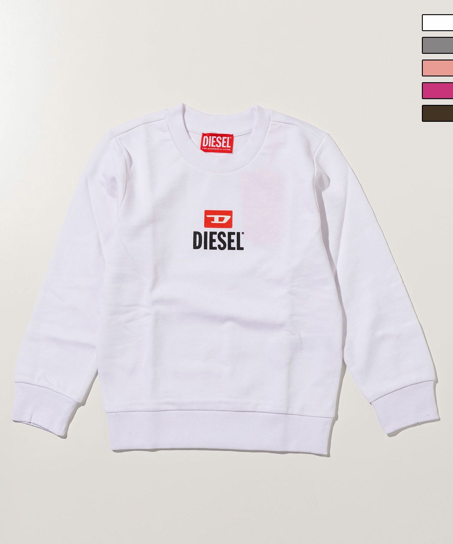 DIESEL(ディーゼル)Kids & Junior ワンポイントブランドロゴスウェット