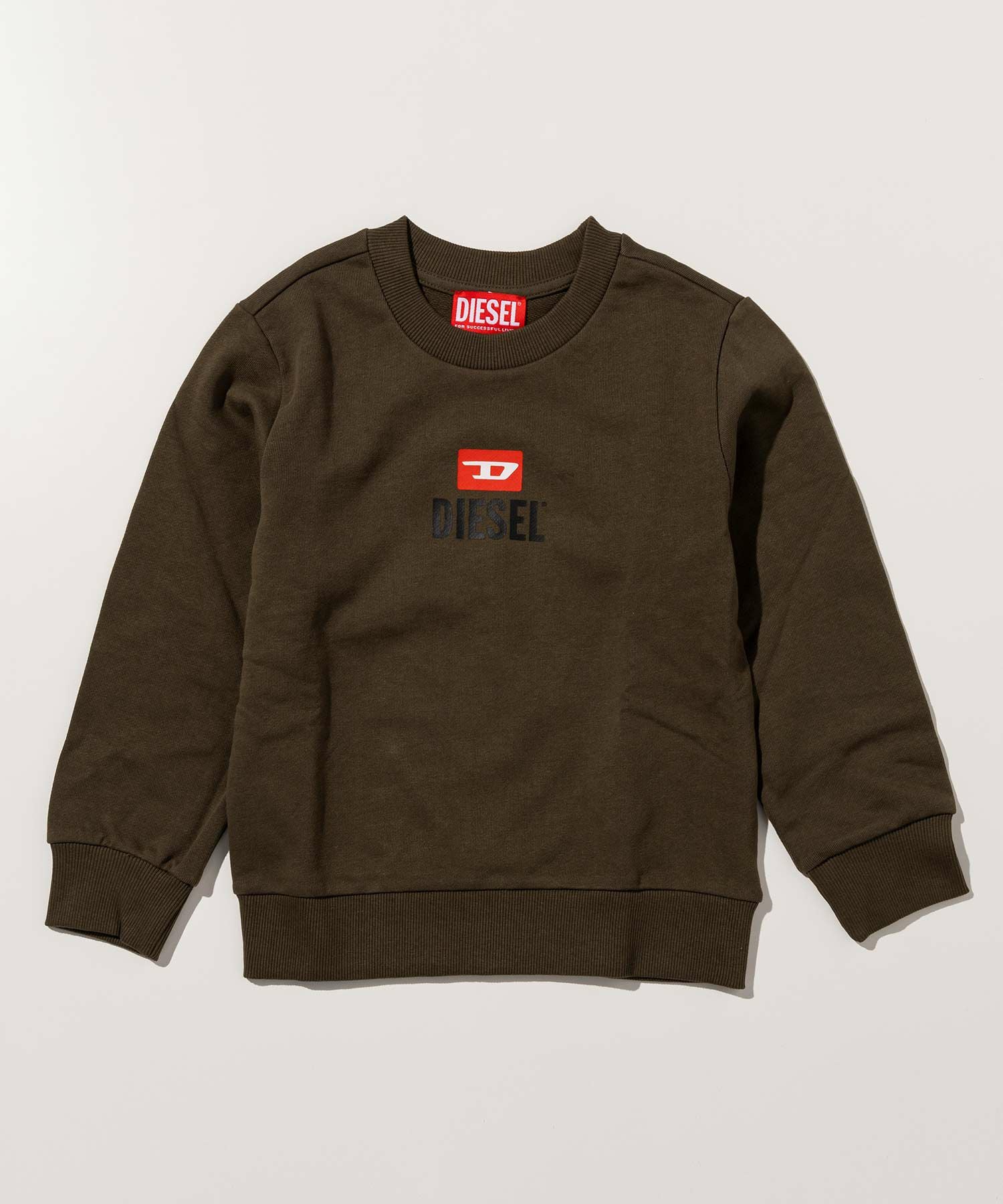 DIESEL(ディーゼル)Kids & Junior ワンポイントブランドロゴスウェット