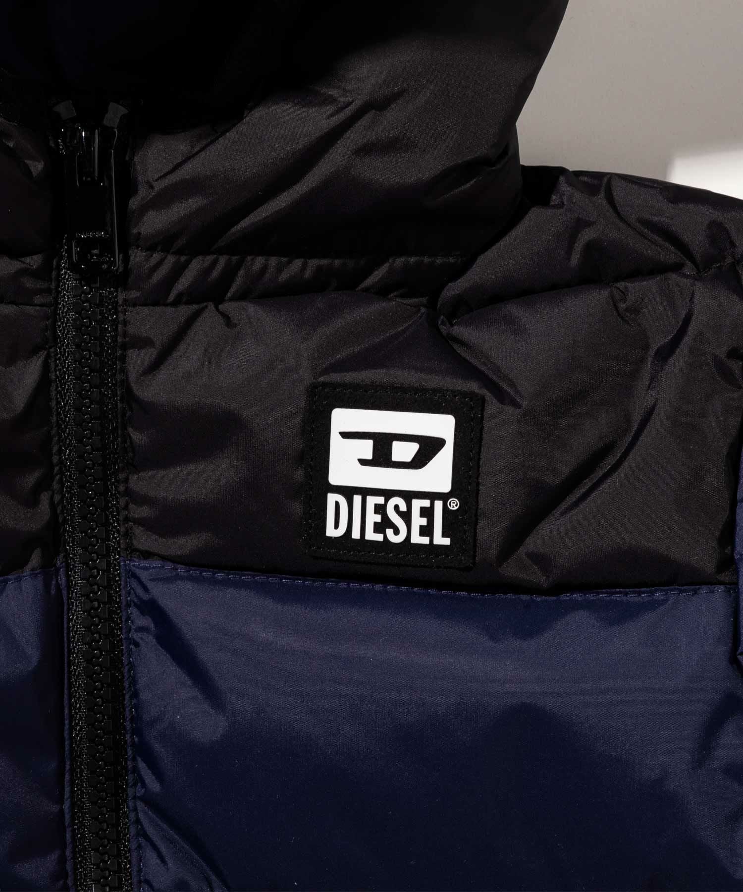 DIESEL（ディーゼル）Kids & Junior ブランドロゴダウンジャケット
