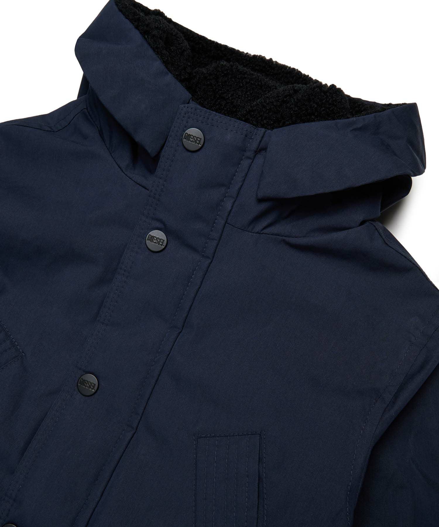 DIESEL（ディーゼル）Kids & Junior フーデッド ジャケットコート