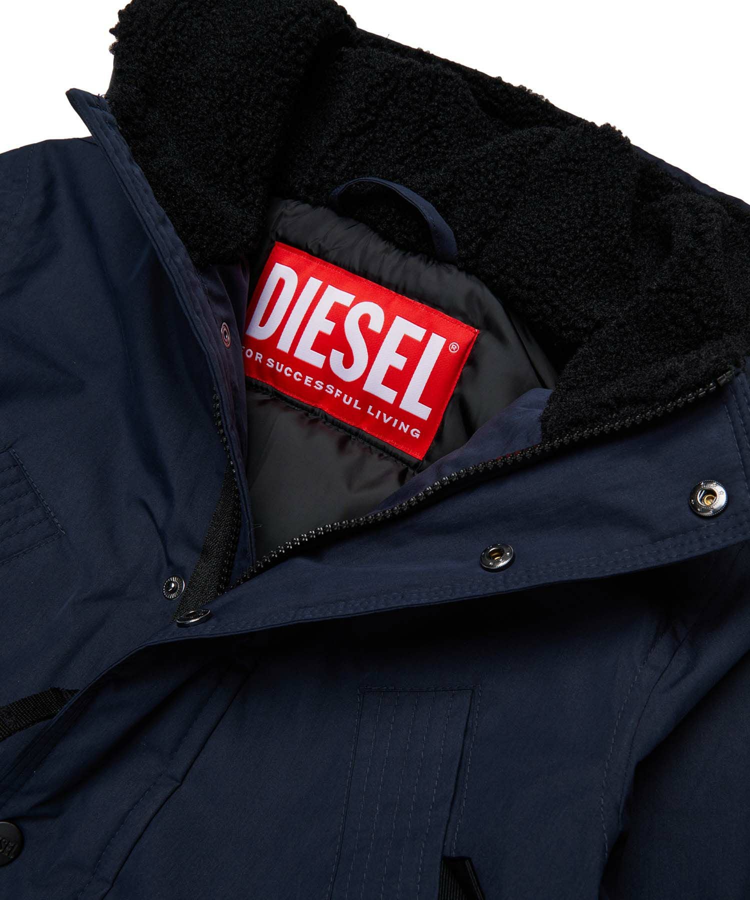 DIESEL（ディーゼル）Kids & Junior フーデッド ジャケットコート