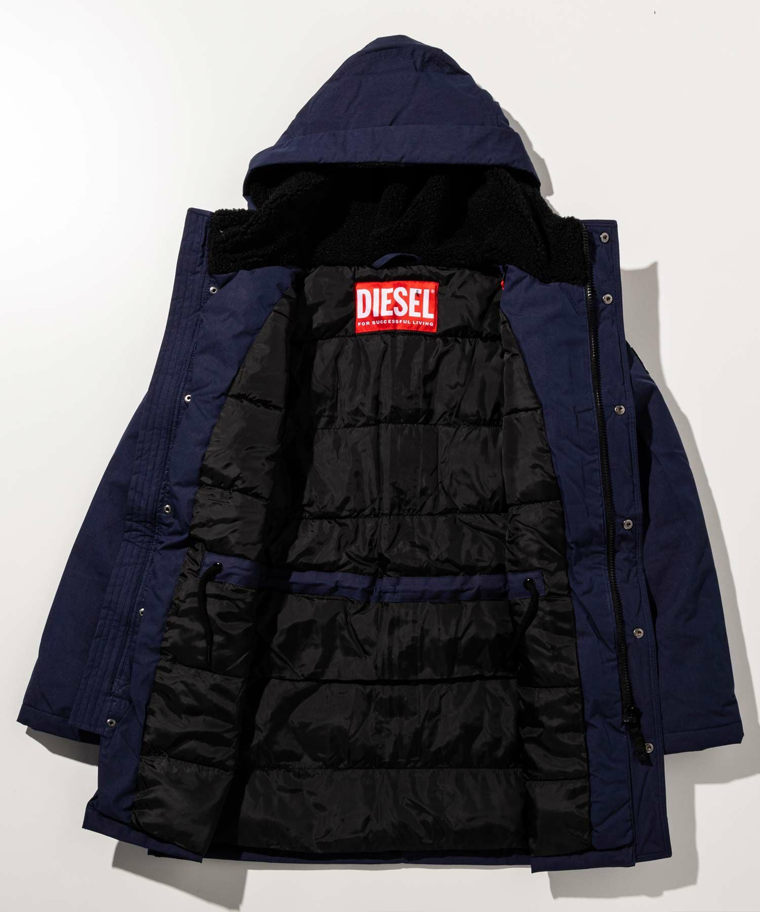 DIESEL（ディーゼル）Kids & Junior フーデッド ジャケットコート
