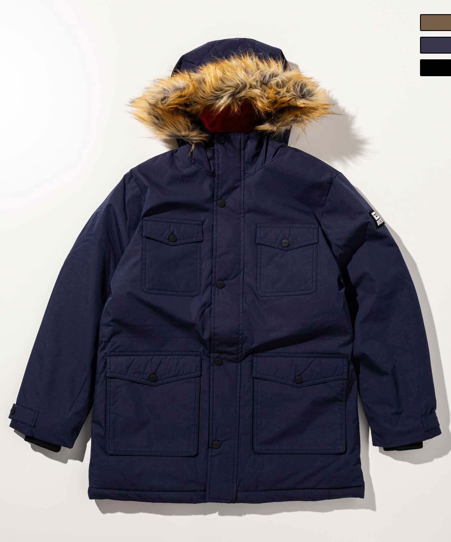 CCC‼️DIESEL ディーゼル　モコモコファー　ジャケット　140cm ファーコート DIESEL(ディーゼル) - ブランド通販のBUYMA