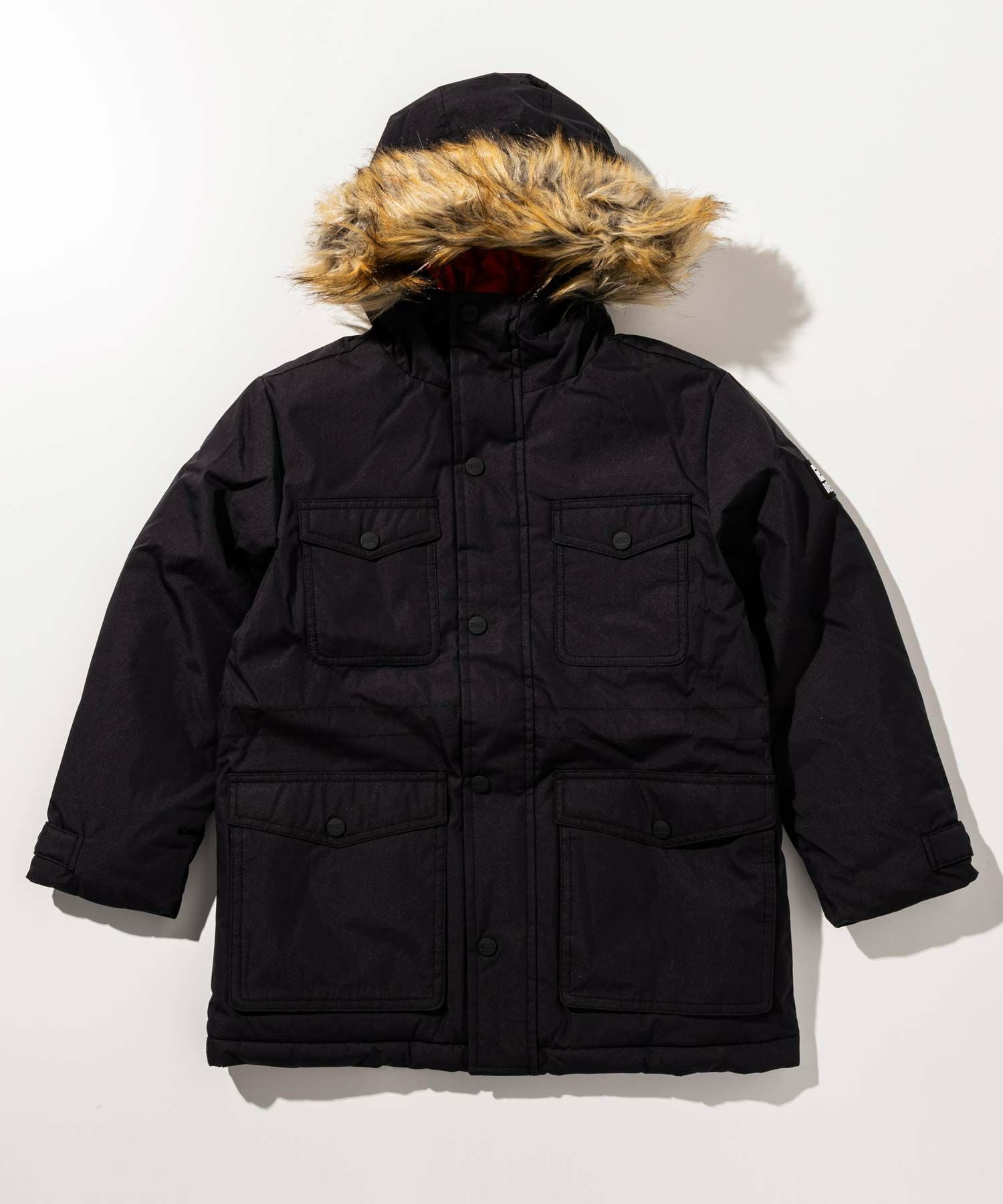 CCC‼️DIESEL ディーゼル　モコモコファー　ジャケット　140cm DIESEL（ディーゼル）Kids & Junior ファー付きパデッドジャケット