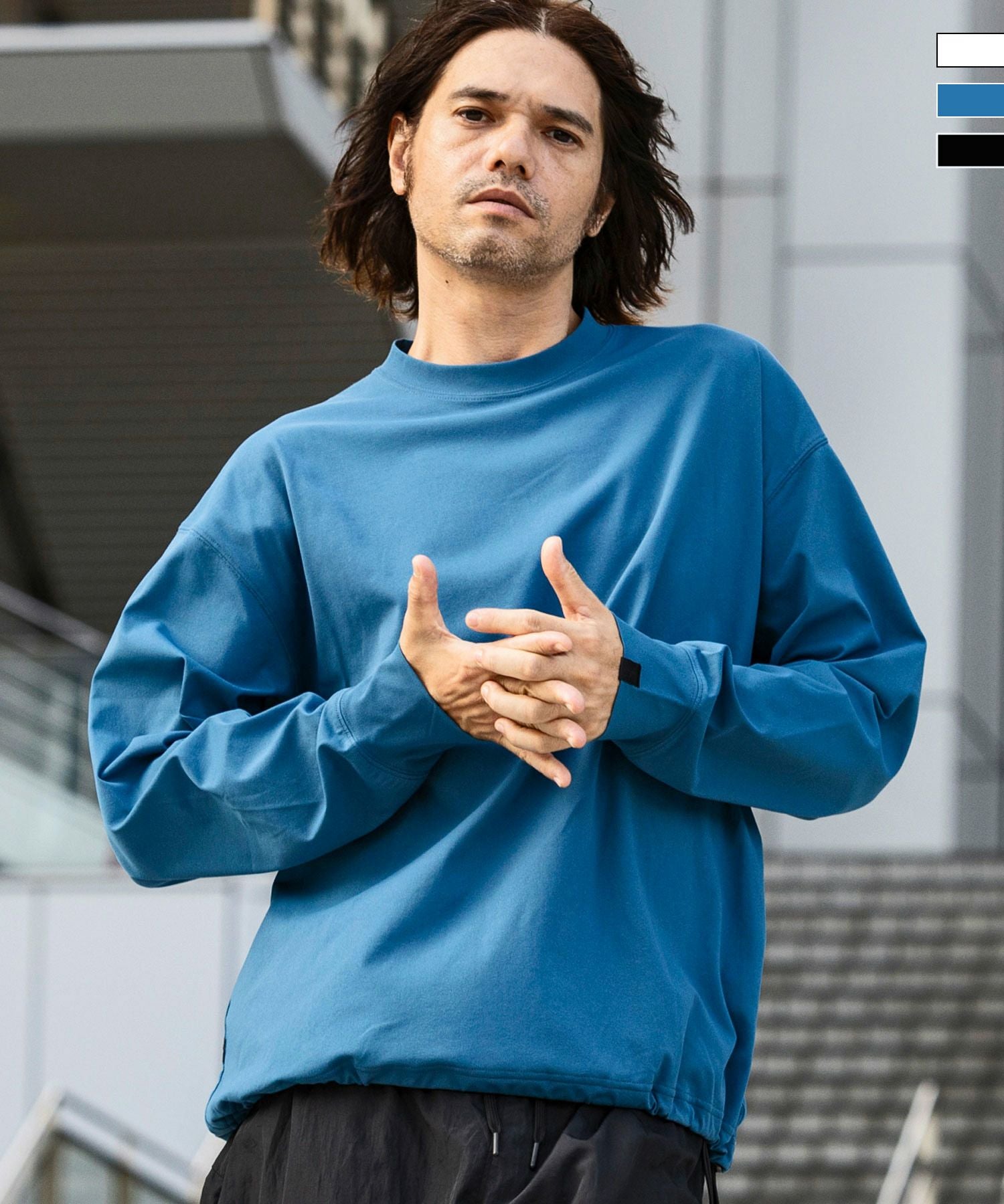 洋楽 Fros't FR Pocket T-Shirt | 6oz. 93/7 Knit | Gray