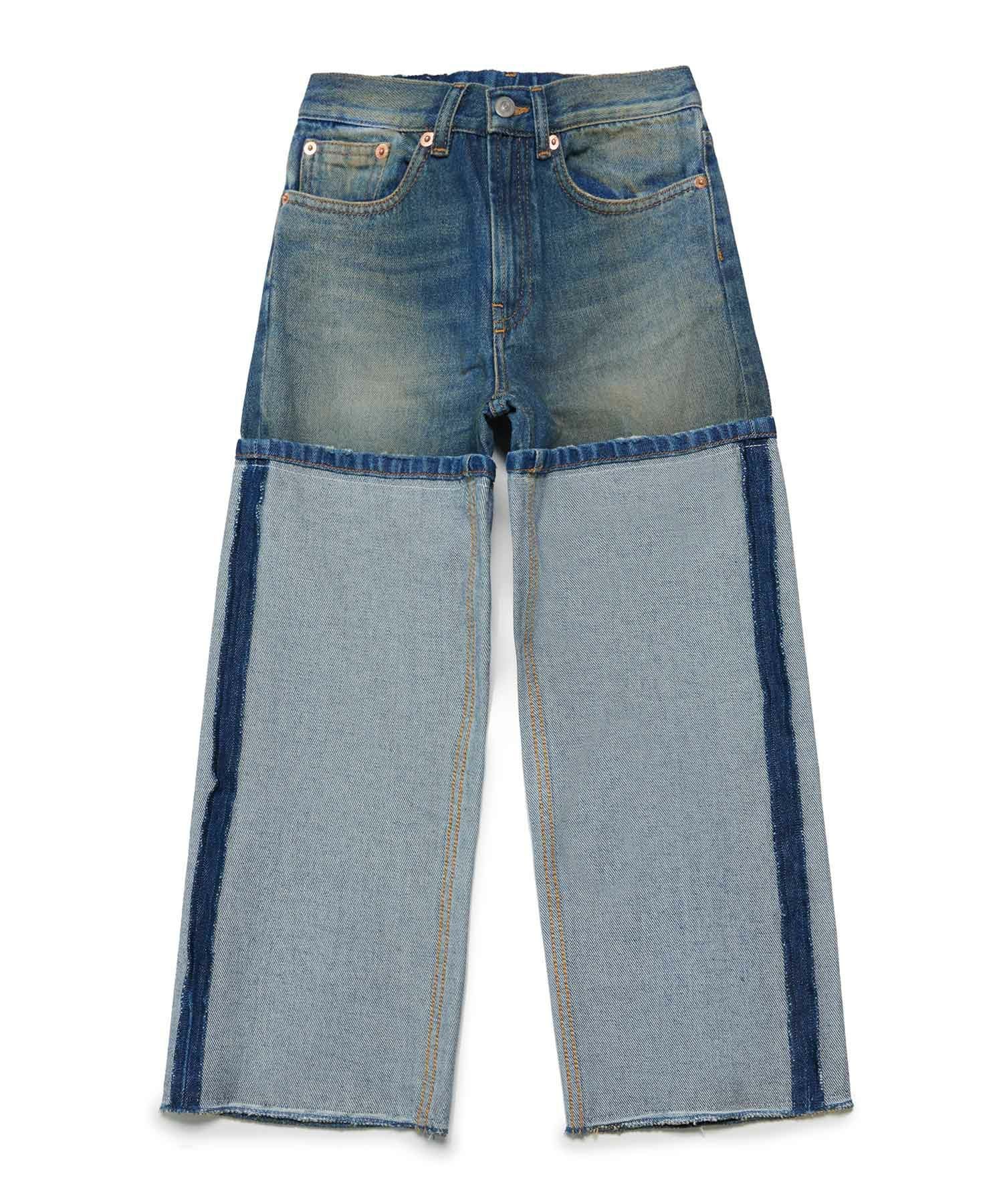 MM6 Maison Margiela(エムエムシックス)Kids & Junior 切り替えデニム