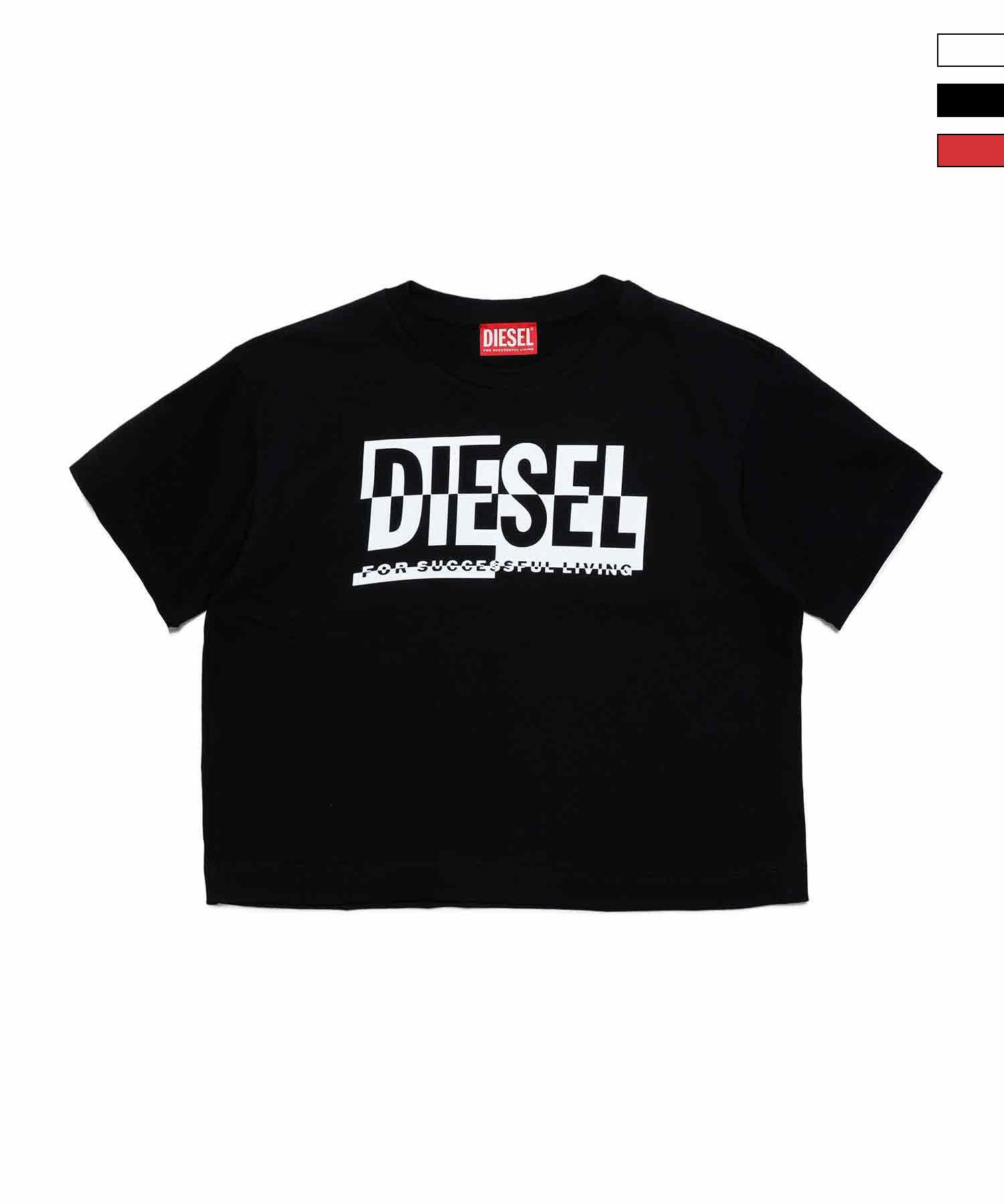 DIESEL（ディーゼル）Kids & Junior ブランドロゴ半袖Tシャツ