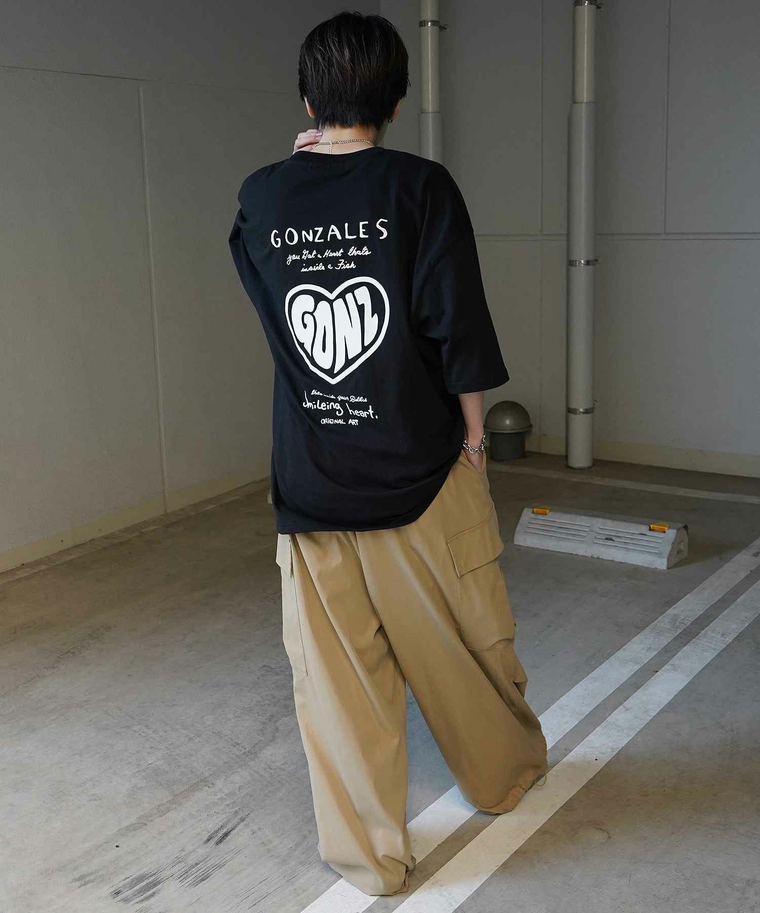 Mark Gonzales BARRELS クッション Mark Gonzales(マーク ゴンザレス)フロント バックプリント ワン