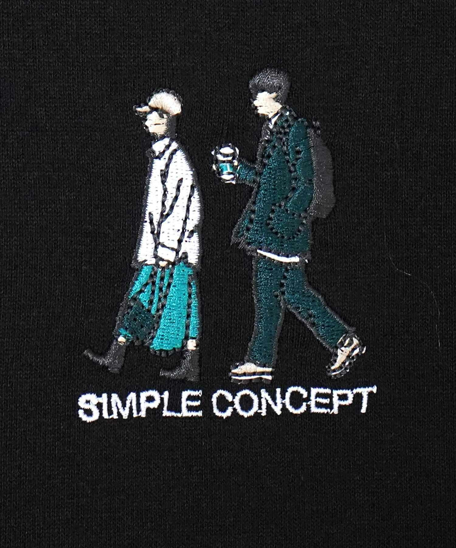 ILL'S（イルズ）ワンポイント刺繍ロゴ ヒゲおじ デイリーウォーキング
